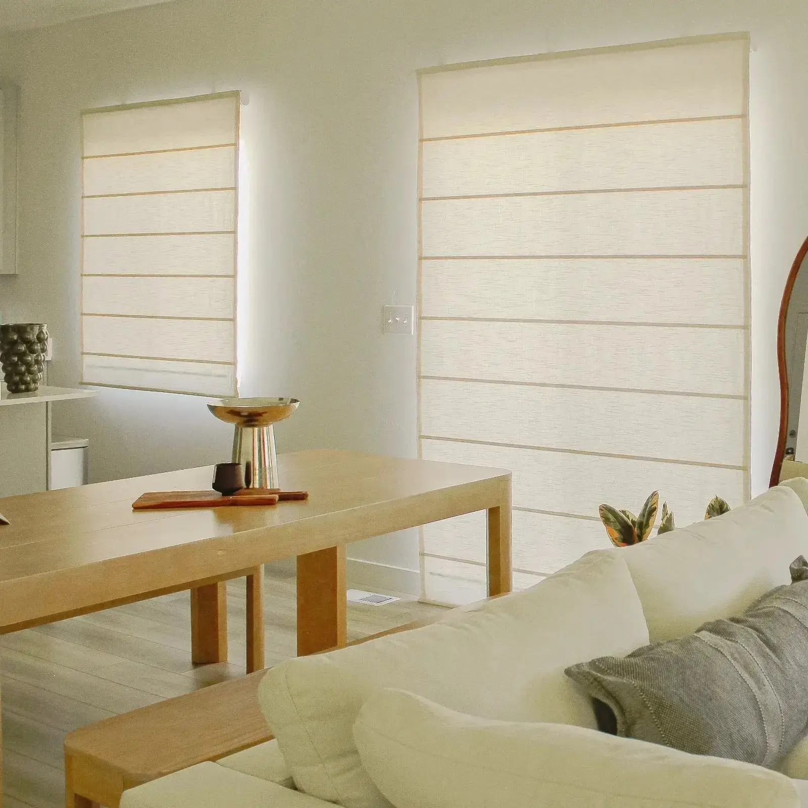 Liz Linen Roman Shade Cordless - Image 95