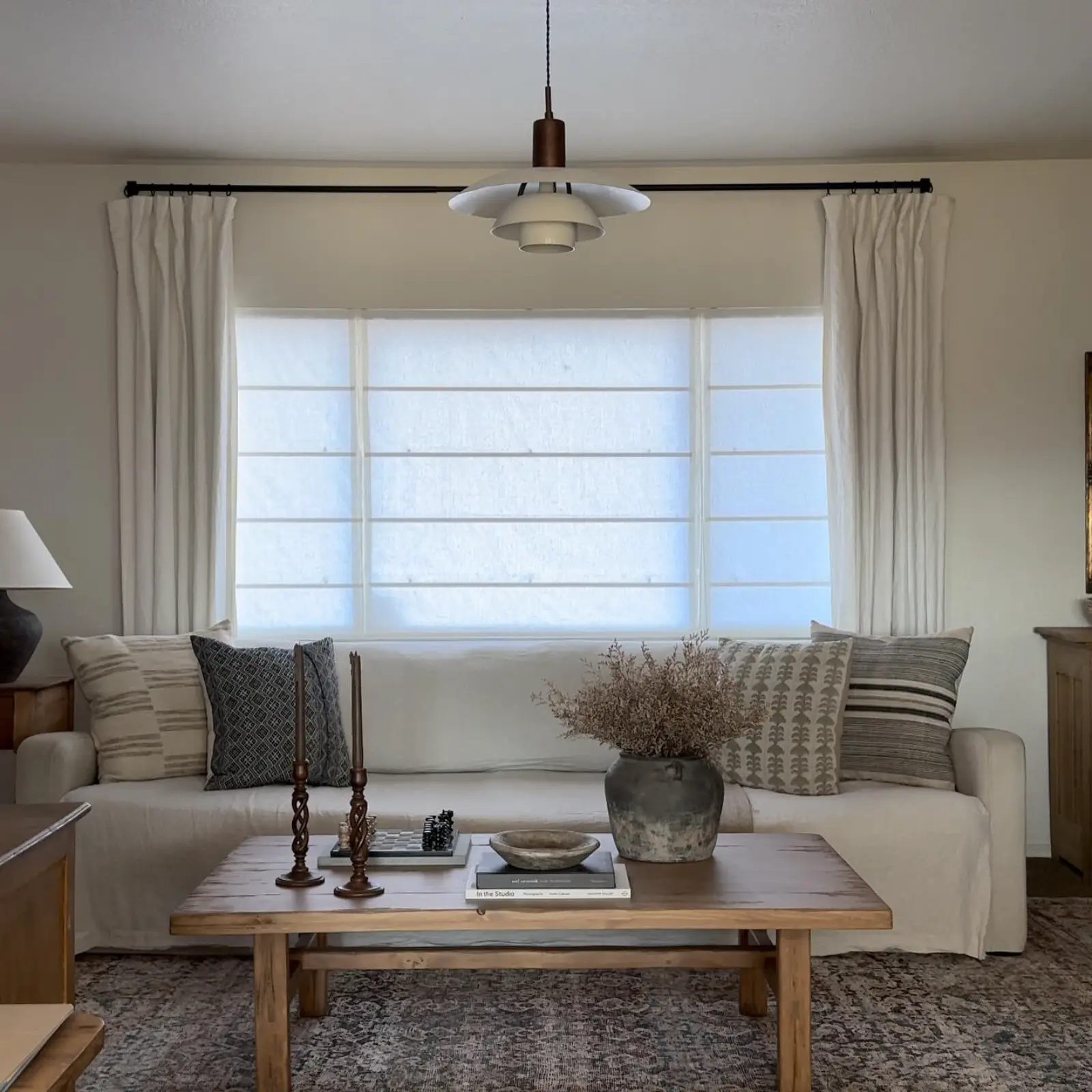 Liz Linen Roman Shade Cordless - Image 40
