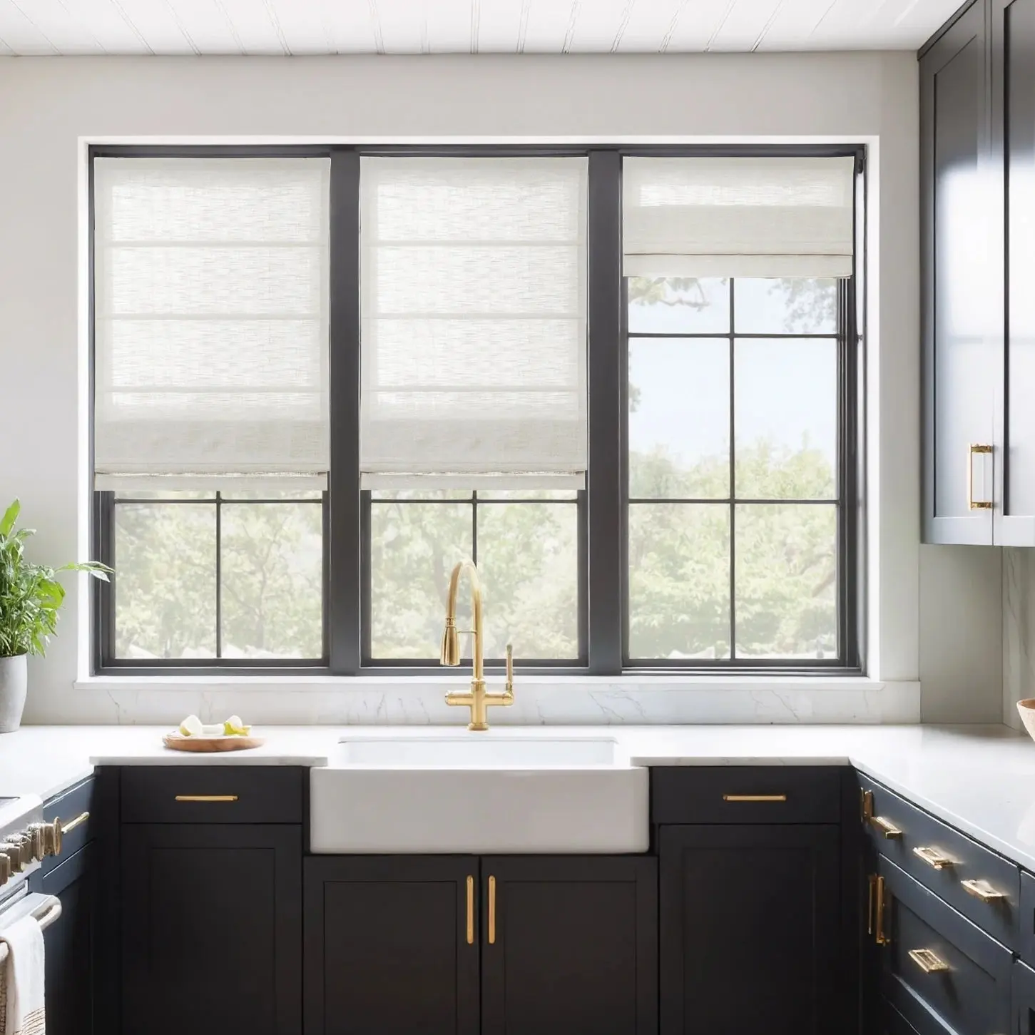 Motorized Roman Shade Cordless - Image 47