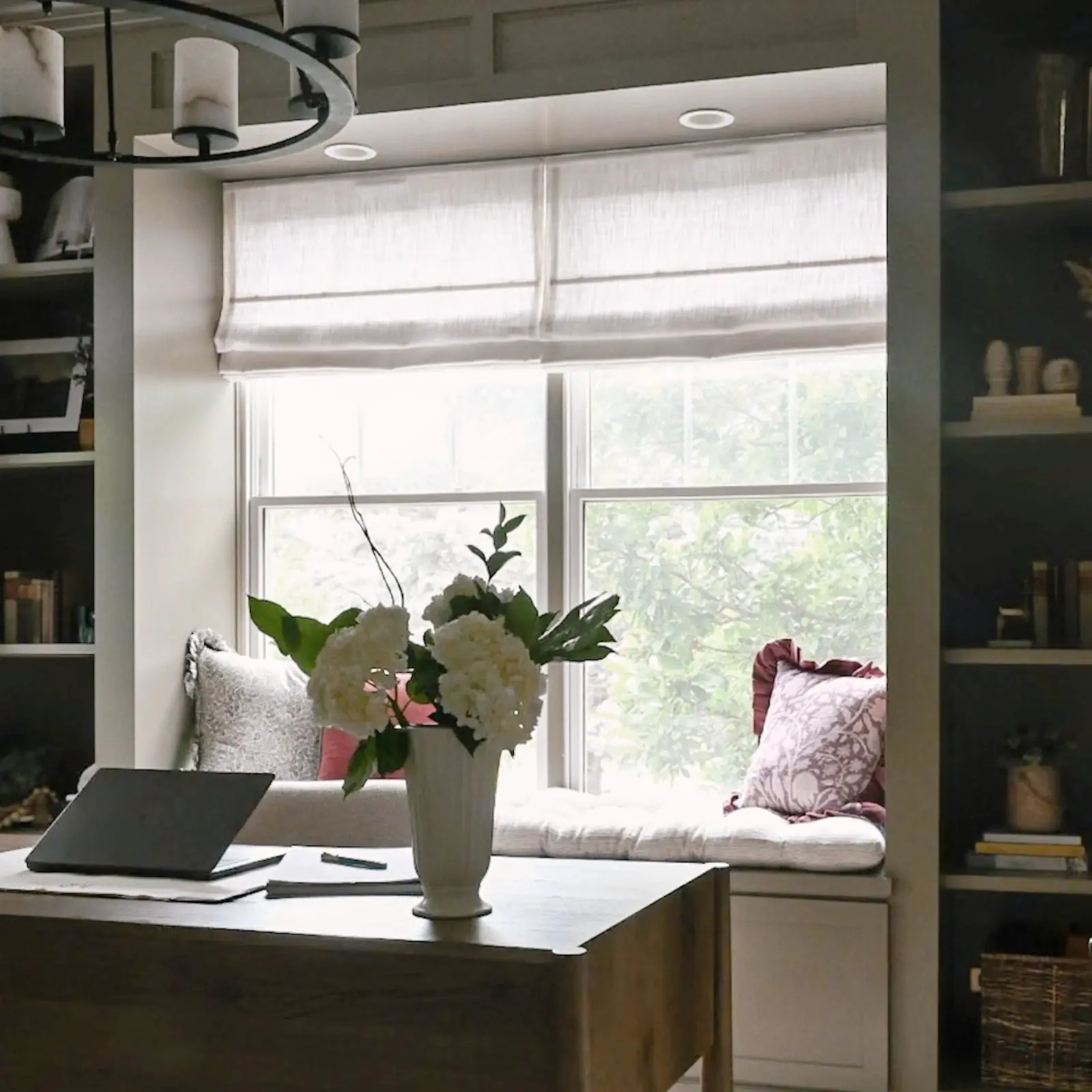 Motorized Roman Shade Cordless - Image 5