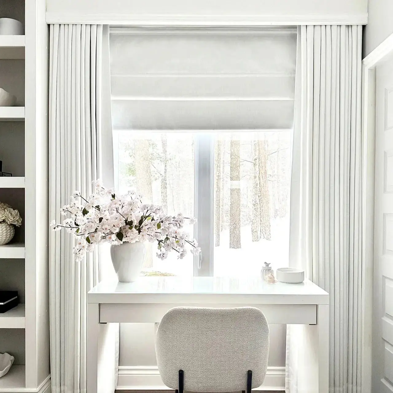Motorized Roman Shade Cordless - Image 9