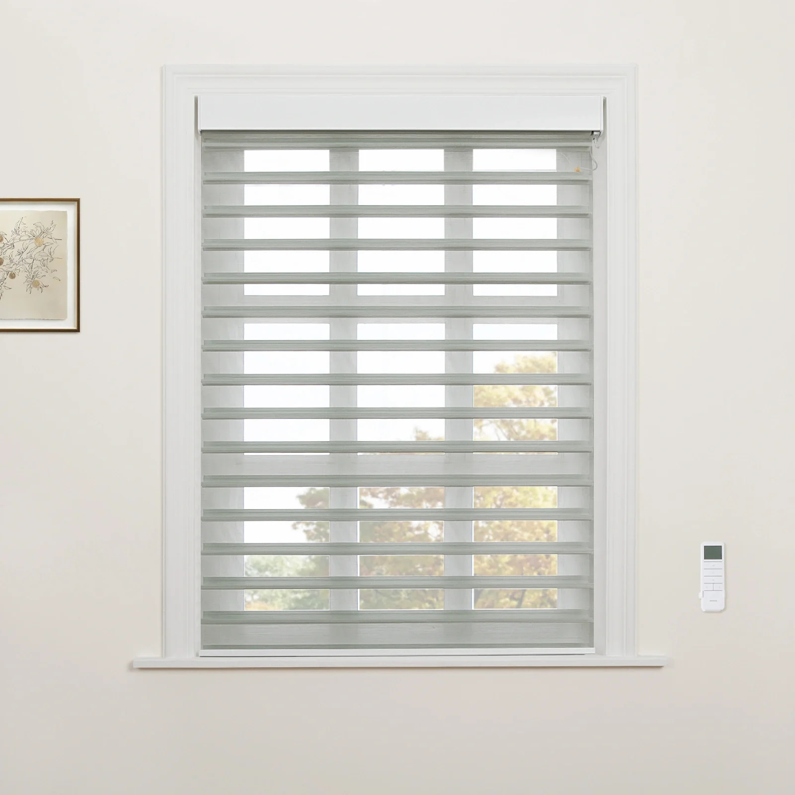 Motorized Shangri-La Light Filtering Sheer Shade - Image 25