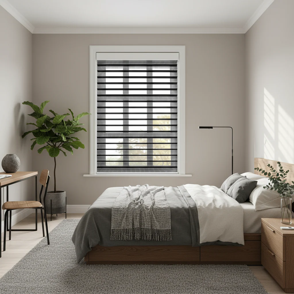 Motorized Shangri-La Light Filtering Sheer Shade - Image 45