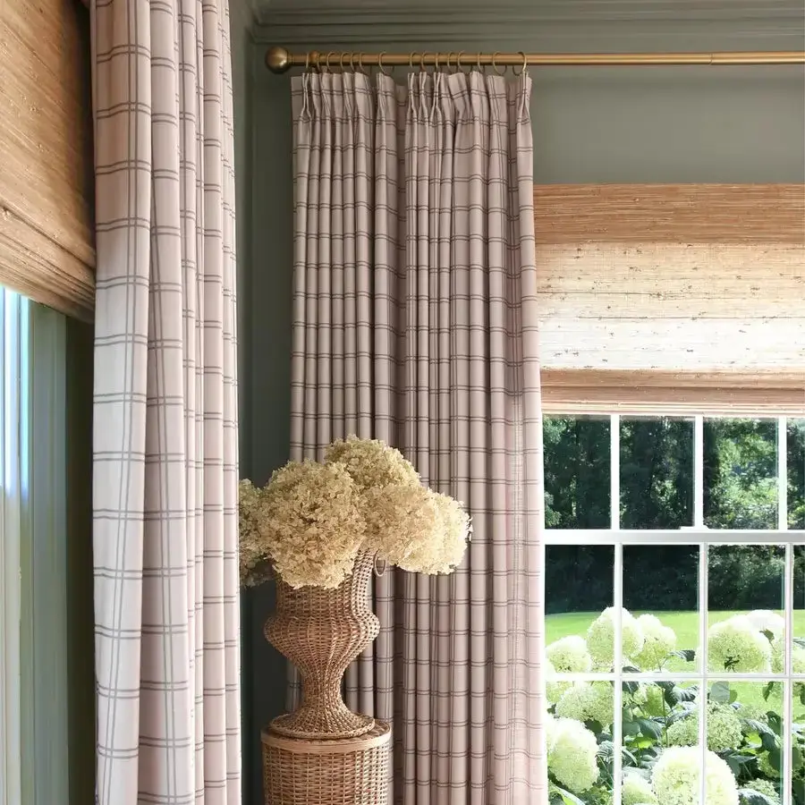 Lay Natural Jute Bamboo Woven Shade - Bark - Image 18