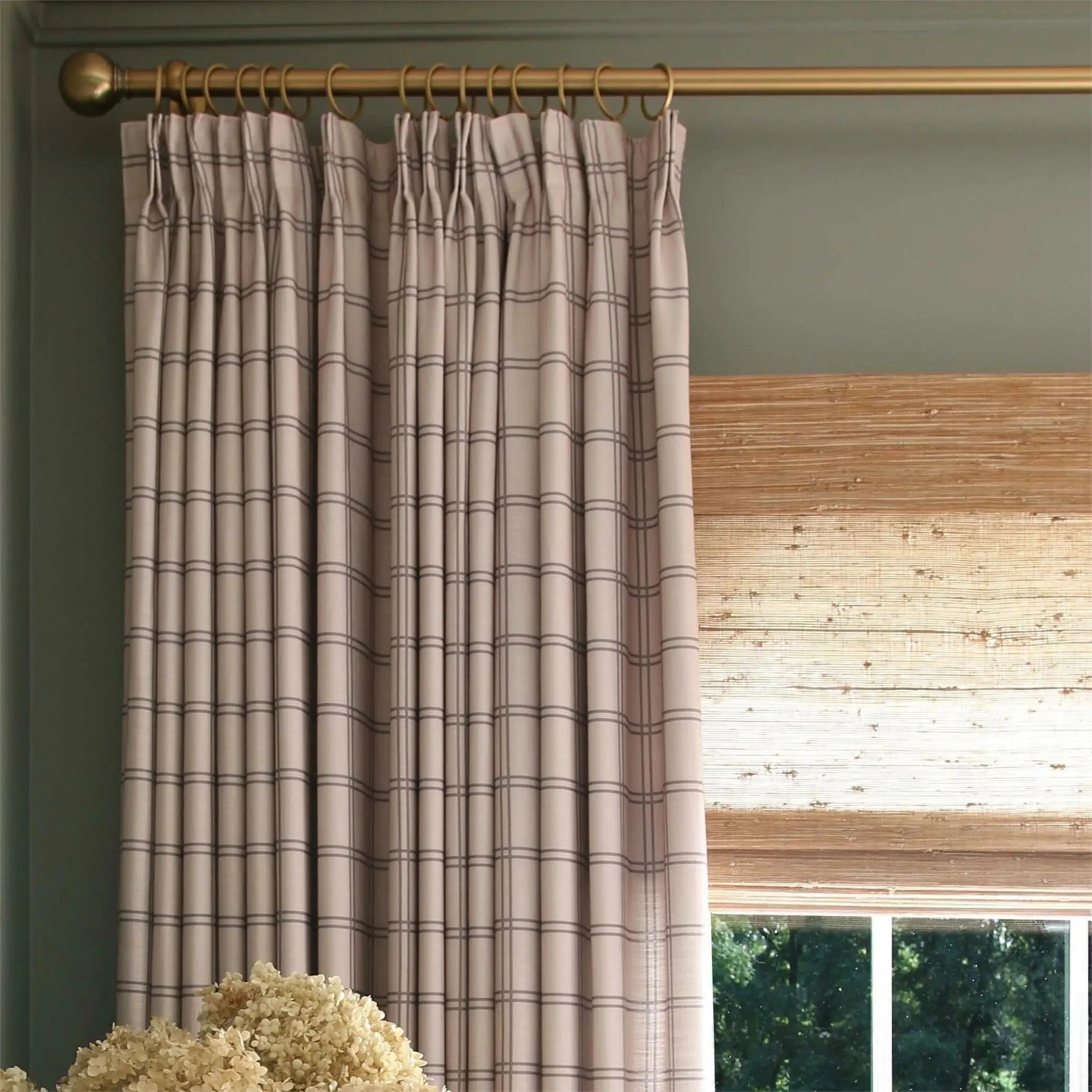 Lay Natural Jute Bamboo Woven Shade - Bark - Image 19