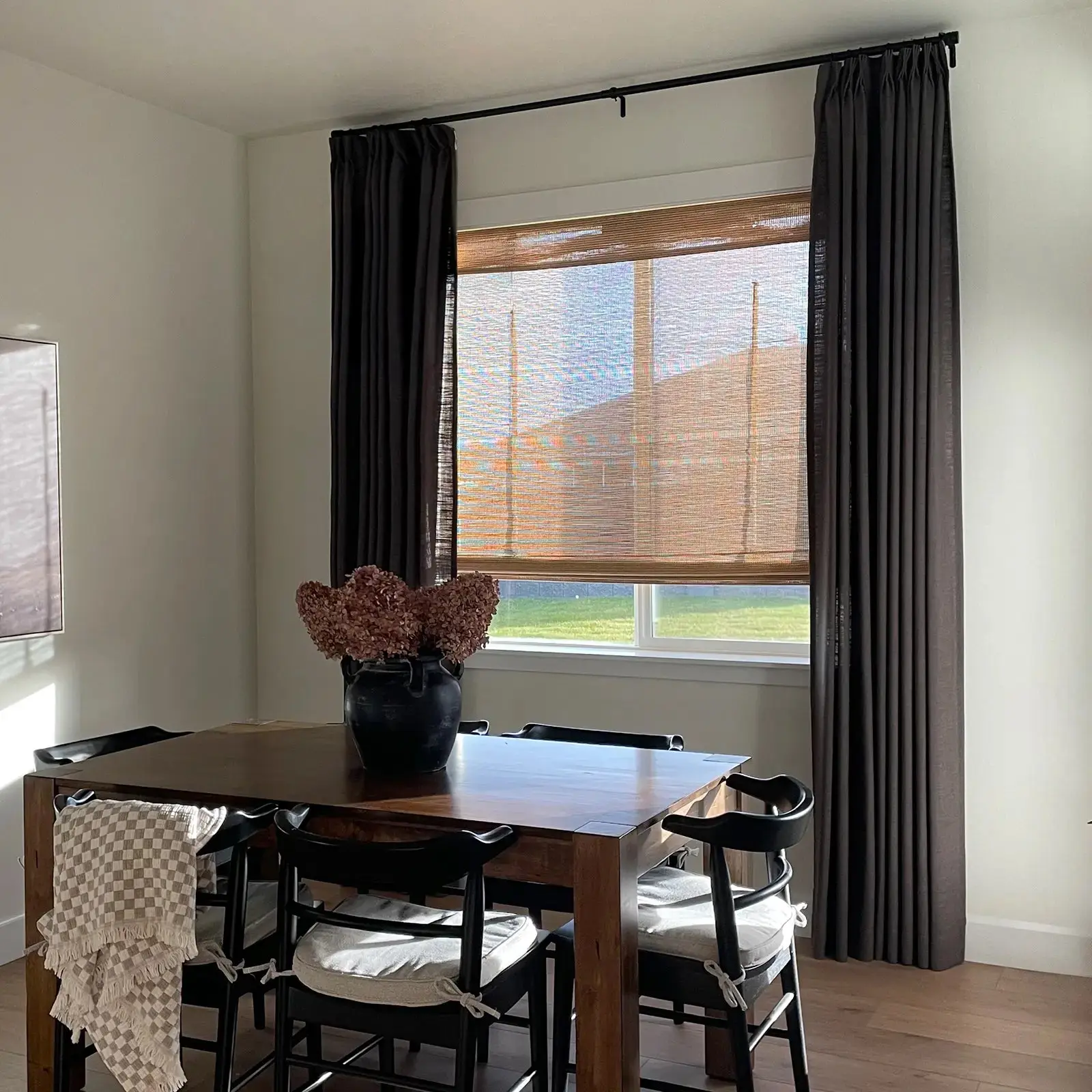 Lay Natural Ramie Bamboo Woven Shade - Beige - Image 19