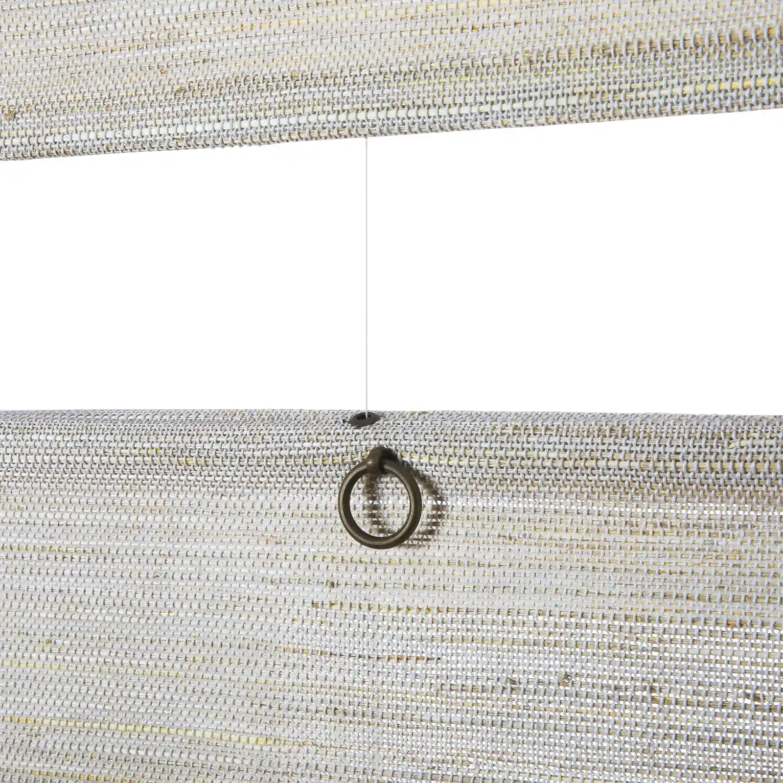 Lay Natural Ramie Top Down Bottom Up Woven Wood Shade Cordless - Wall White - Image 11