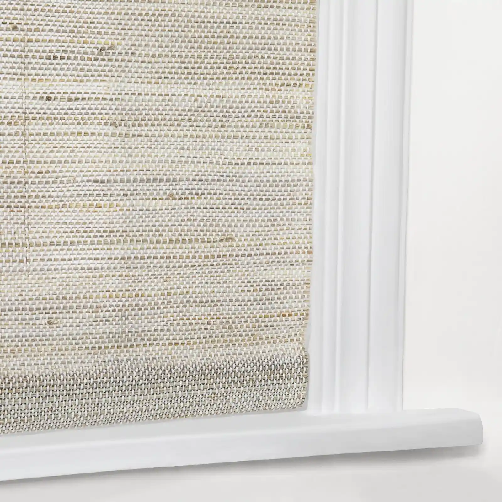 Lay Natural Ramie Top Down Bottom Up Woven Wood Shade Cordless - Wall White - Image 17