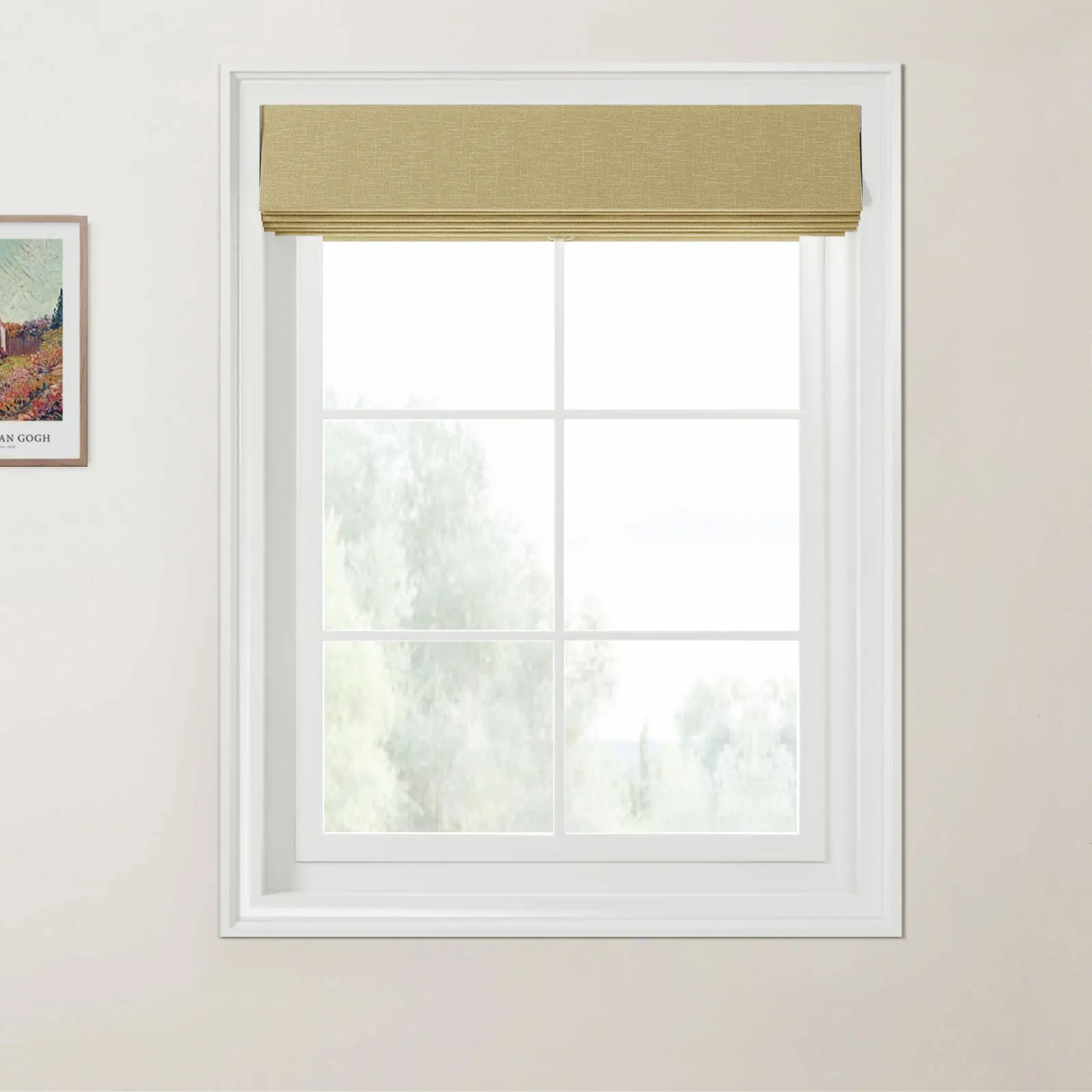 Patti Linen Day Night Roman Shade Cordless - Image 12