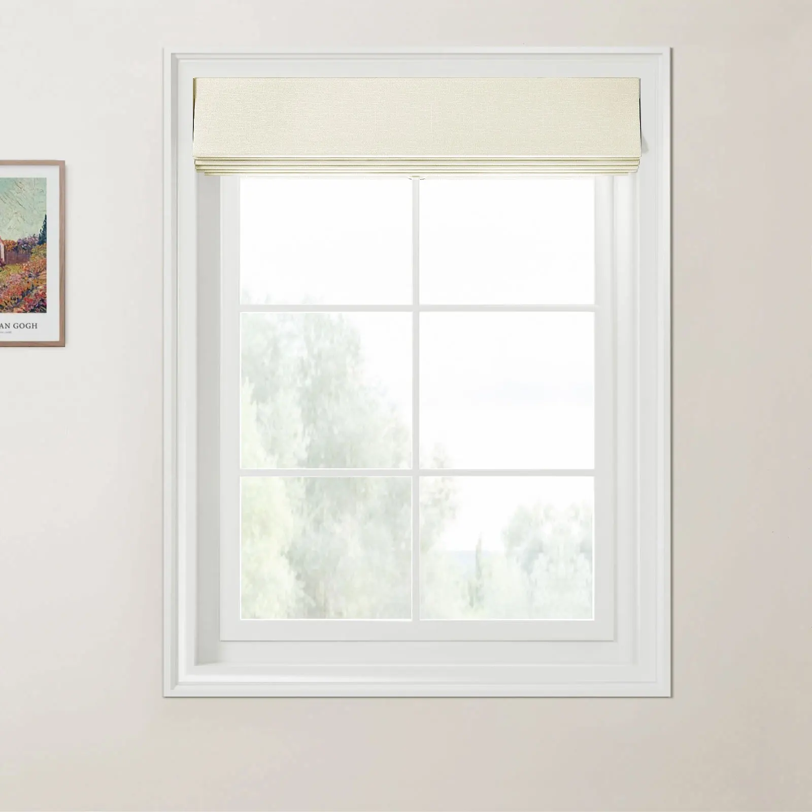 Patti Linen Day Night Roman Shade Cordless - Image 15