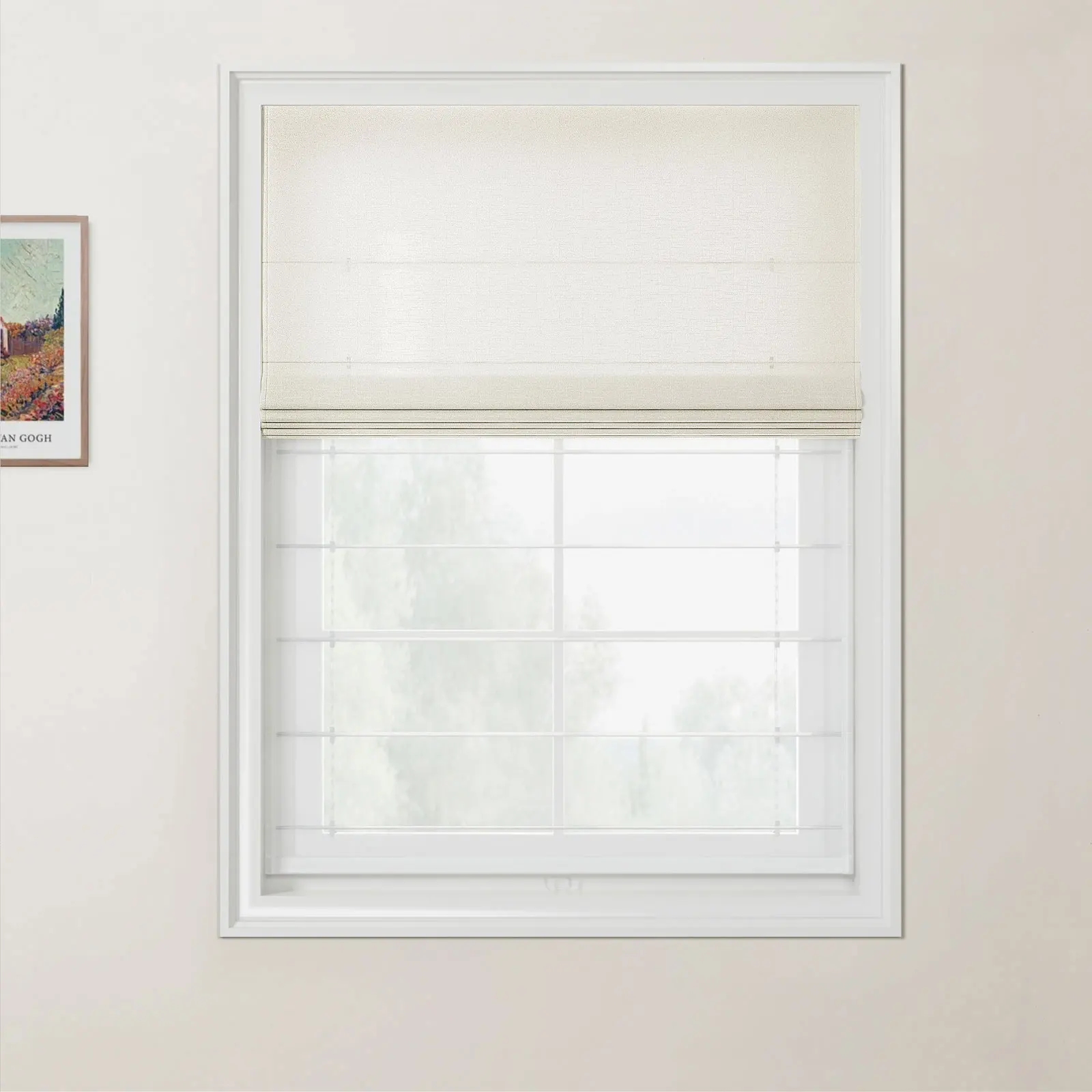 Patti Linen Day Night Roman Shade Cordless - Image 22