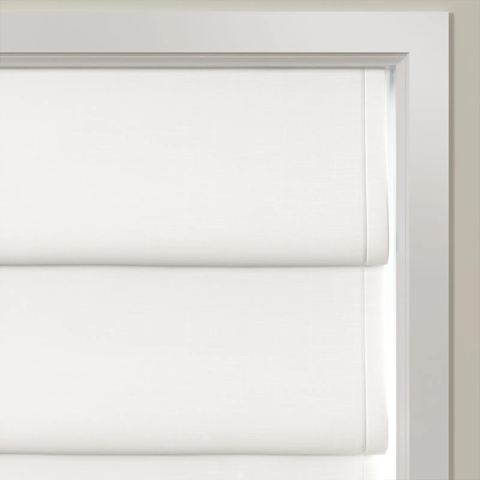 Patti Linen Deco Fold Roman Shade Cordless - Image 34