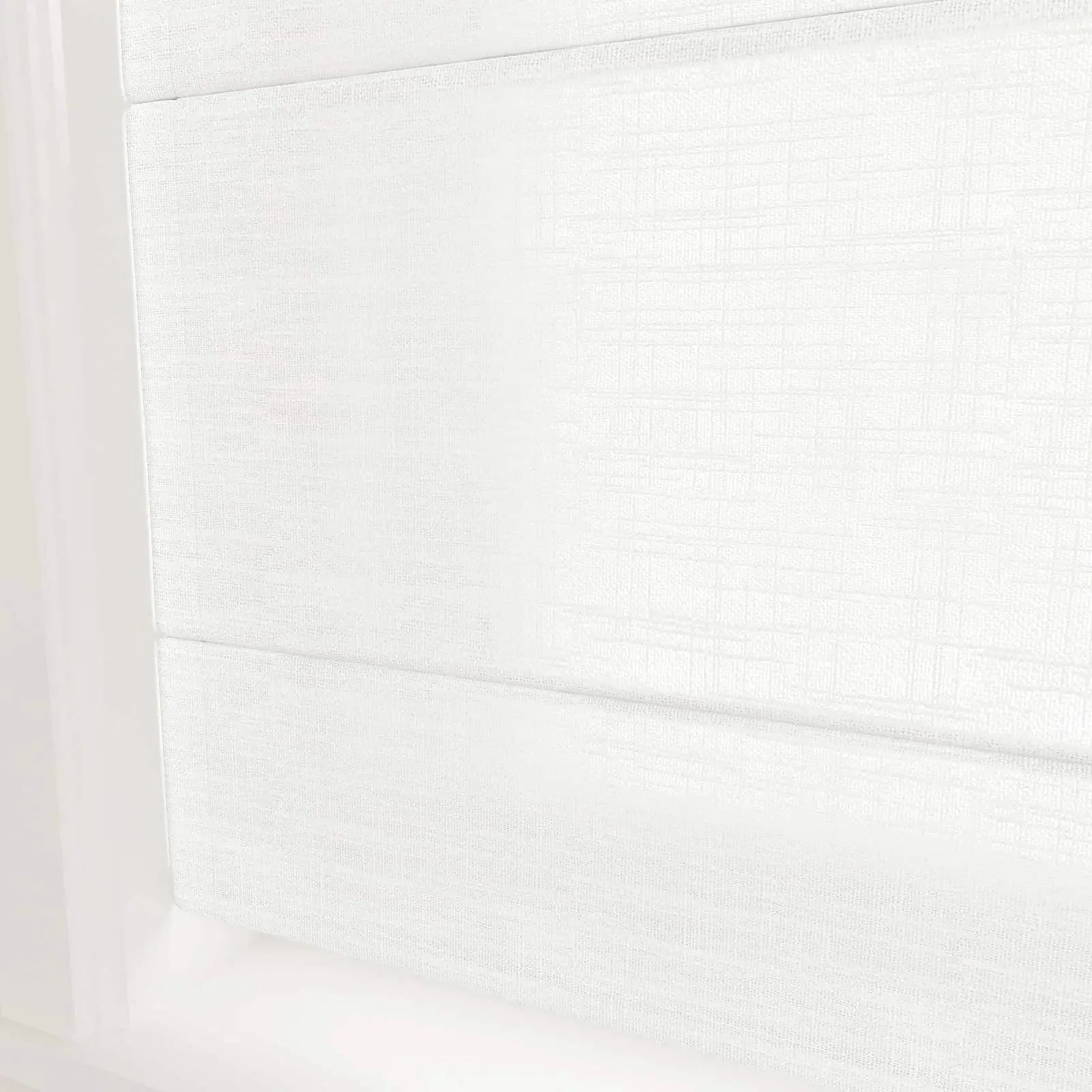 TWOPAGES Patti Linen Flat Fold Roman Shade Cordless - Image 7