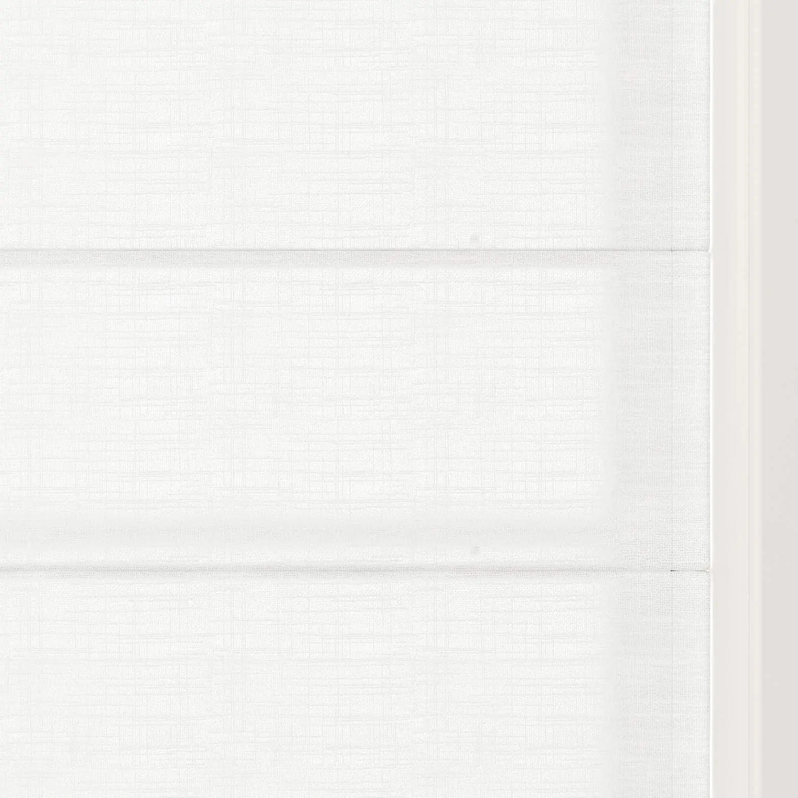 TWOPAGES Patti Linen Flat Fold Roman Shade Cordless - Image 8
