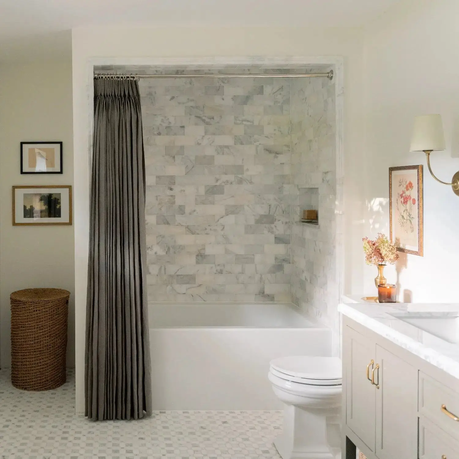 Custom Luxury Bathroom Curtains with Waterproof Layer - Image 6