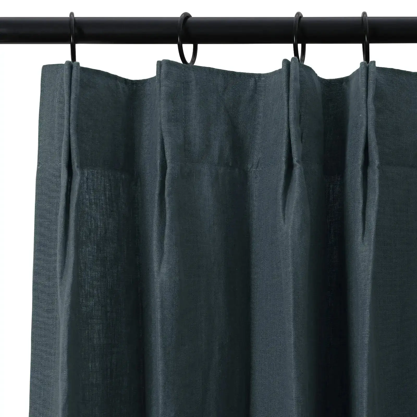 TWOPAGES Patti™  Premium Belgian Linen Curtain Pleated - Image 56