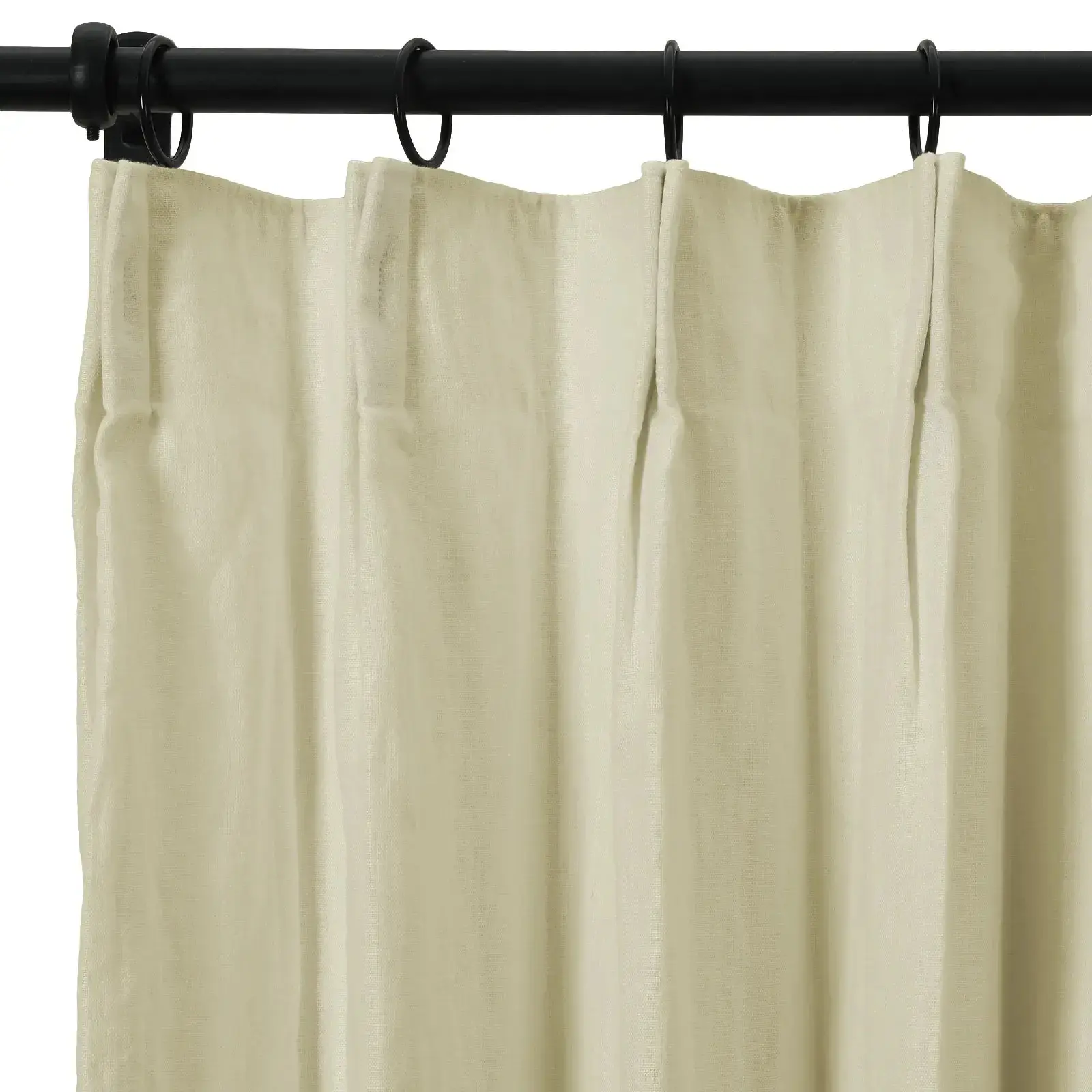 TWOPAGES Patti™  Premium Belgian Linen Curtain Pleated - Image 61