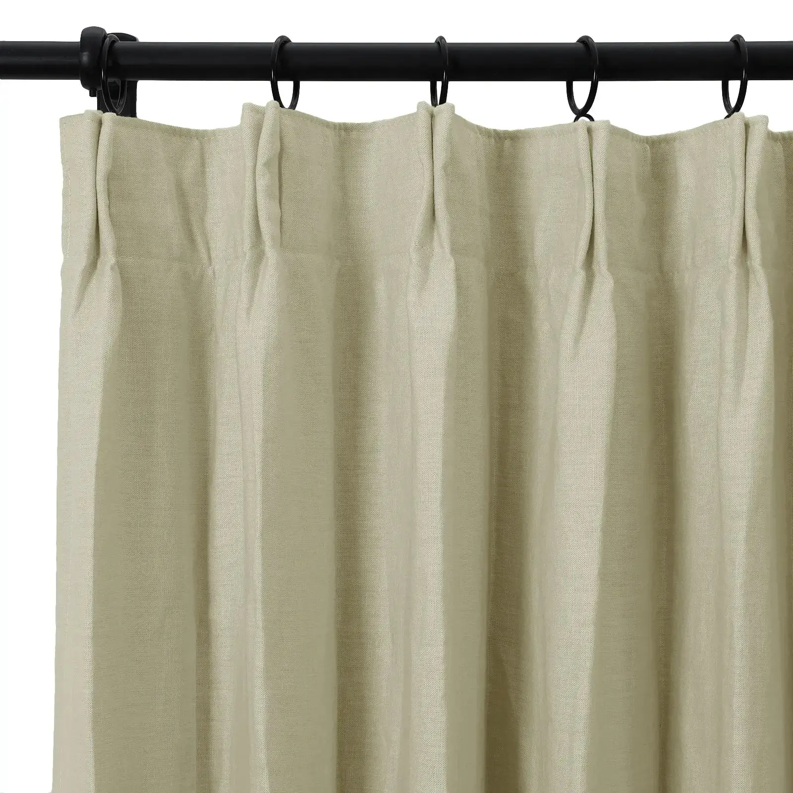 TWOPAGES Patti™  Premium Belgian Linen Curtain Pleated - Image 66