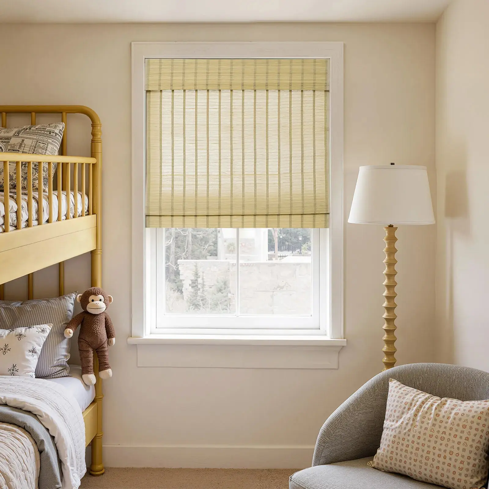 Rae Natural Pure Bamboo Woven Shades - Series Z - Image 30