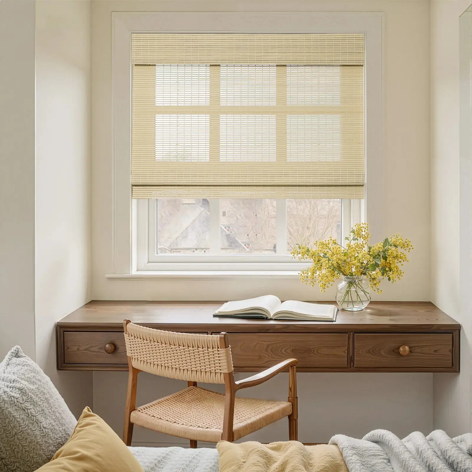 Rae Natural Pure Bamboo Woven Shades - Series Z - Image 94