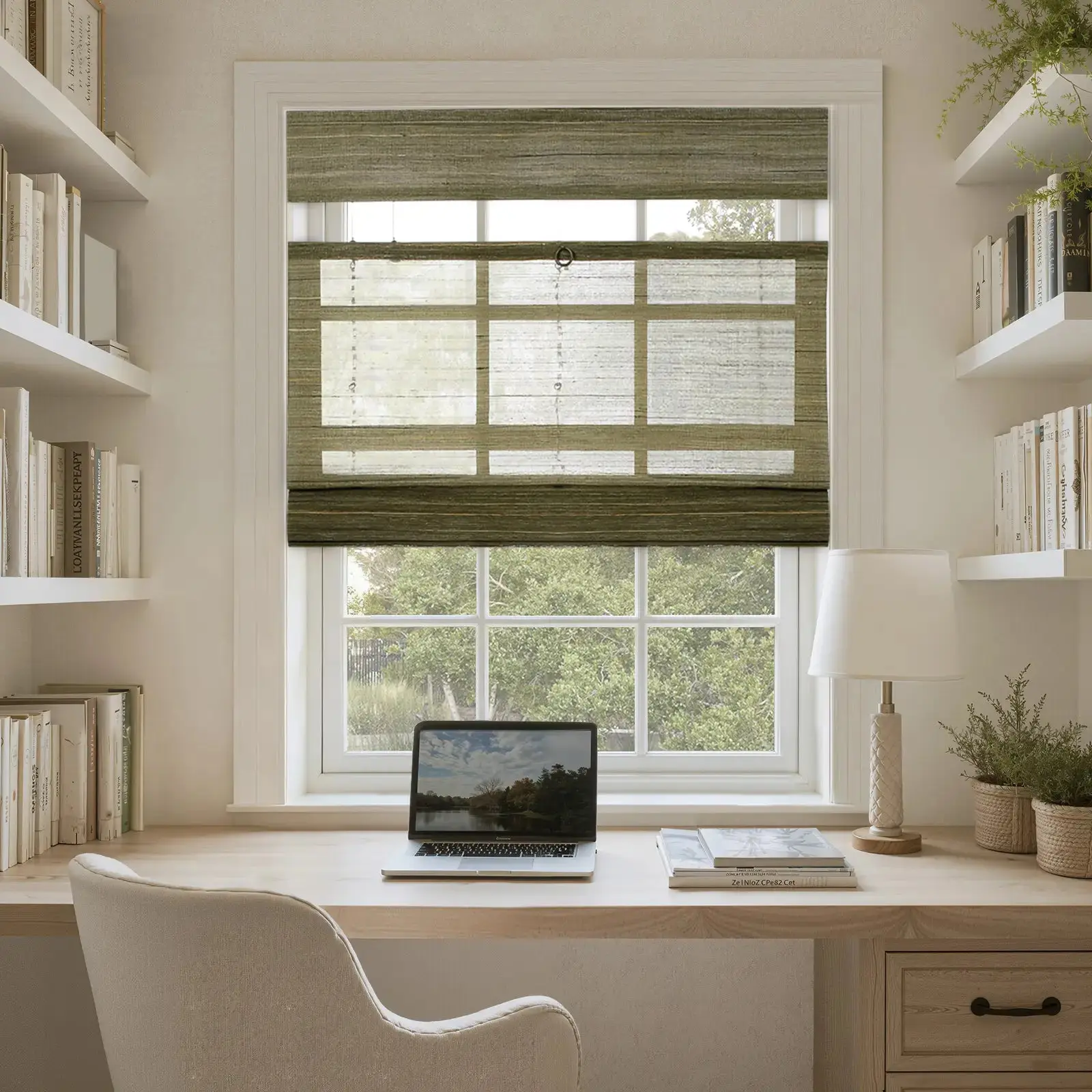 Rae Top Down Bottom Up Woven Wood Shade Cordless - Series D - Image 14