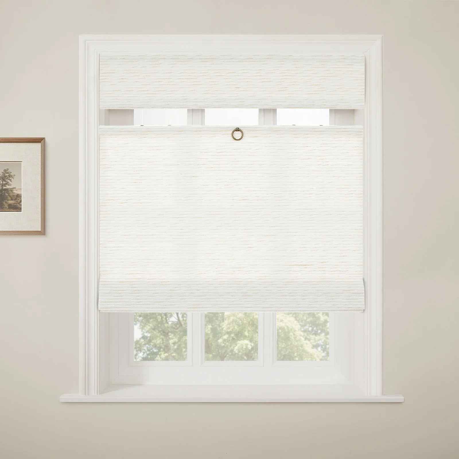 Rae Top Down Bottom Up Woven Wood Shade Cordless - Series W - Image 8