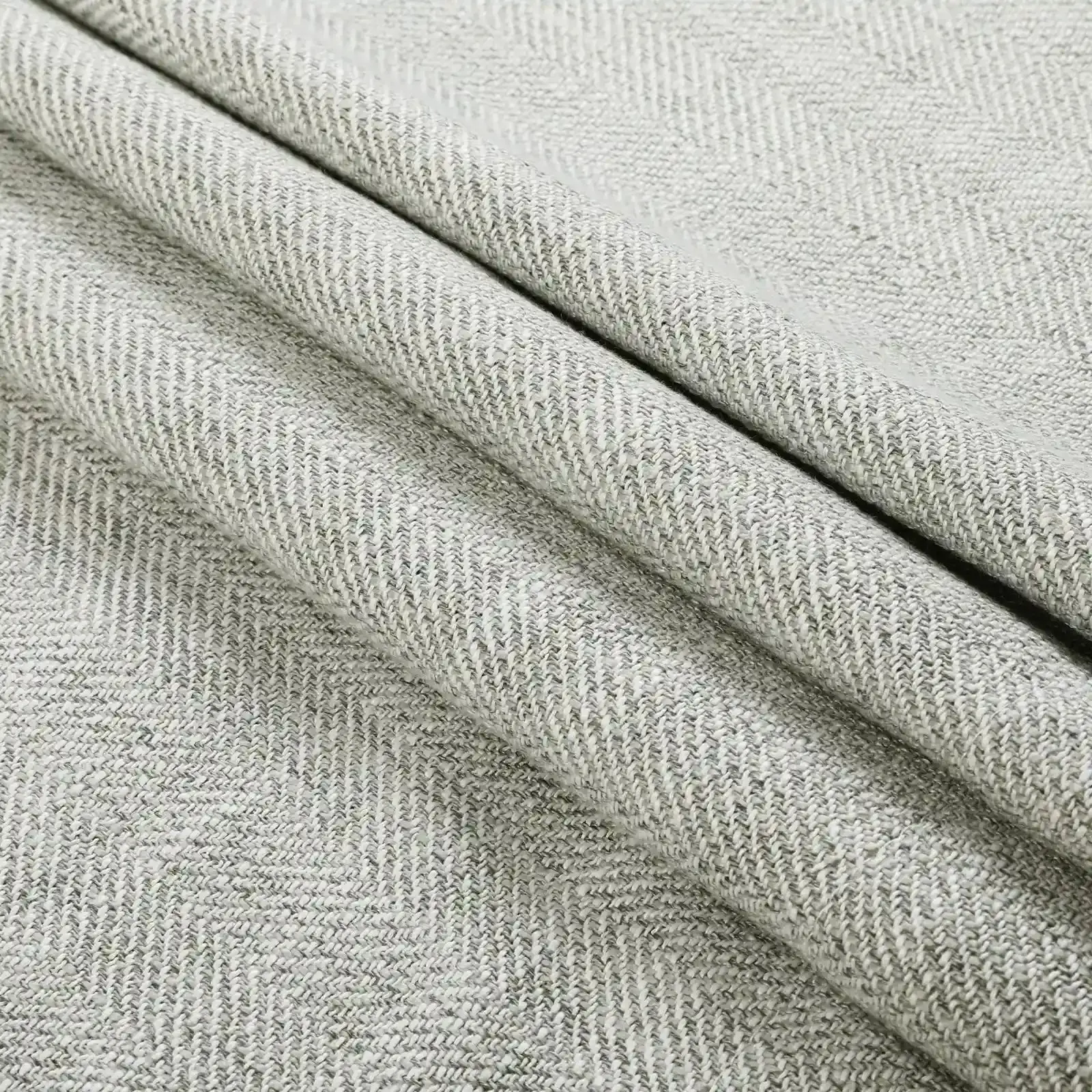 Reid Herringbone Curtain Pleated - Image 14