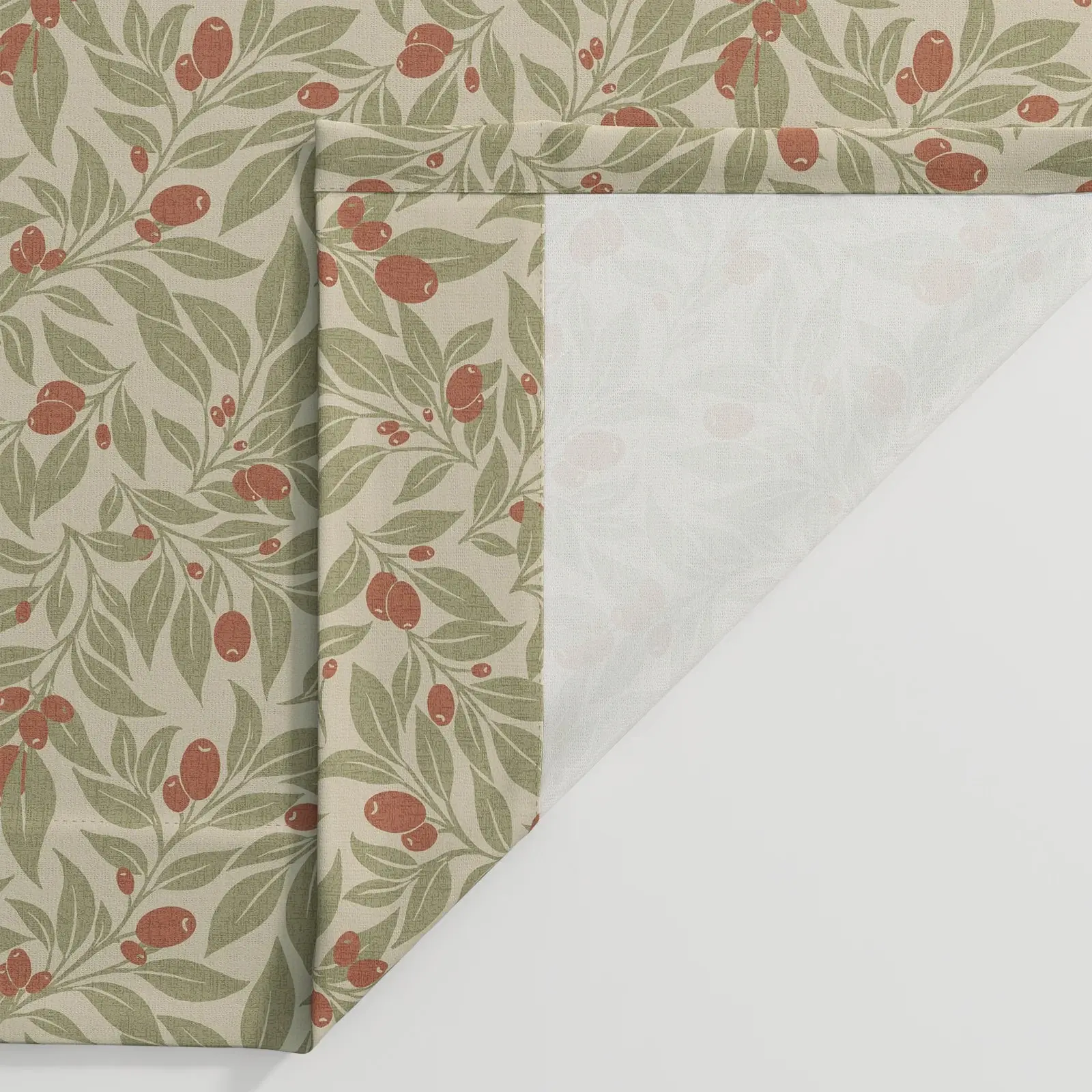 Sabrina Ramkhelawan Canyon Grove Cotton Print Drapery Pleated - Image 14