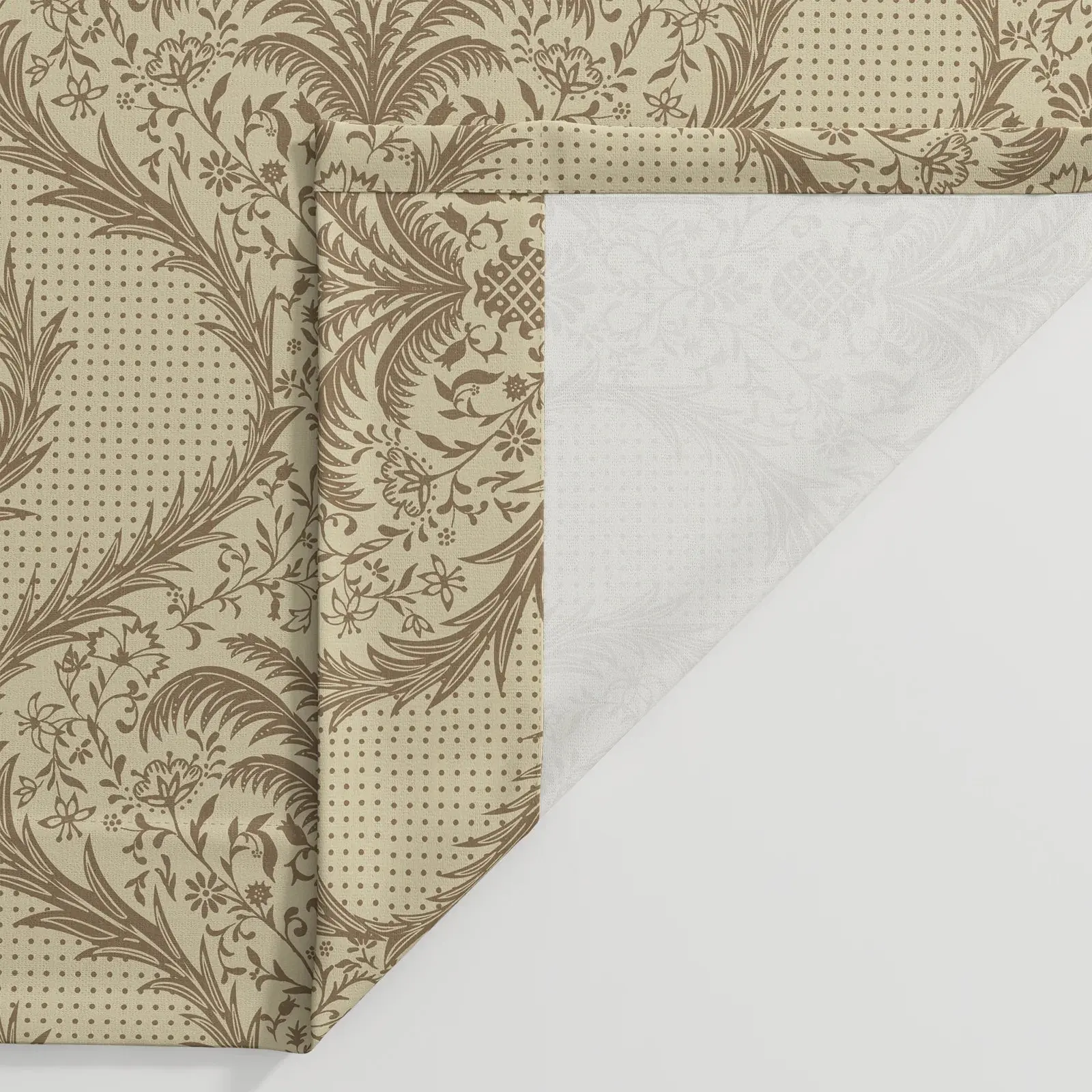 Sabrina Ramkhelawan Canyon Grove Cotton Print Drapery Pleated - Image 8
