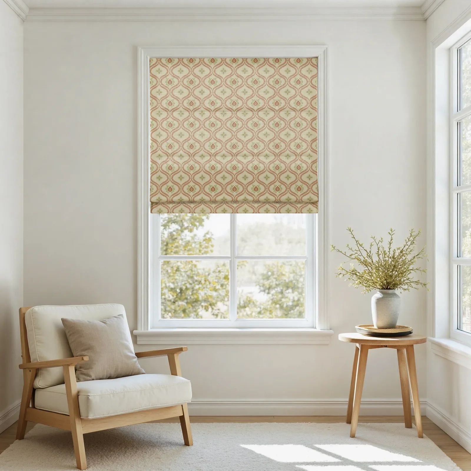 Sabrina Ramkhelawan Canyon Grove Cotton Roman Shade Cordless - Image 10