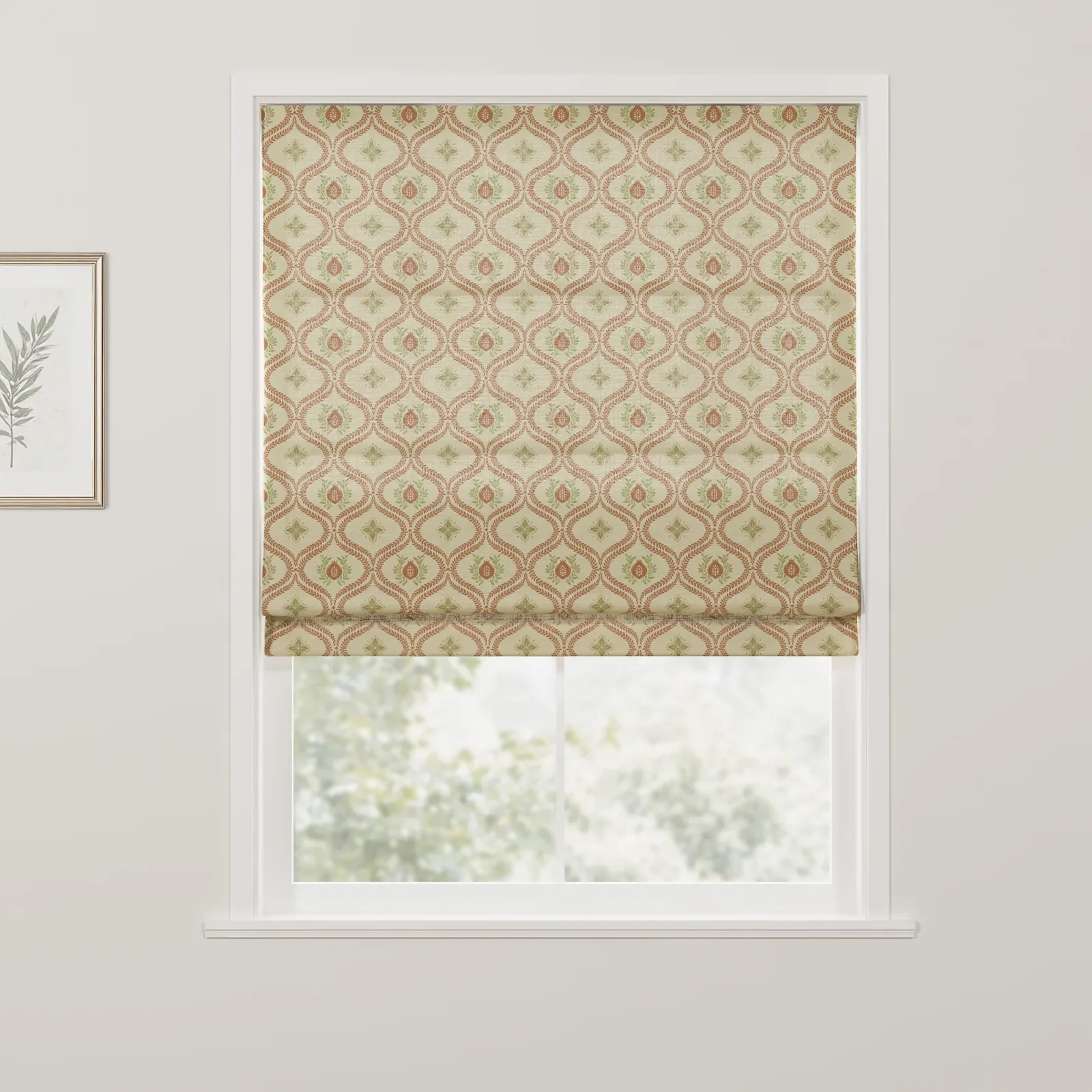 Sabrina Ramkhelawan Canyon Grove Cotton Roman Shade Cordless - Image 9