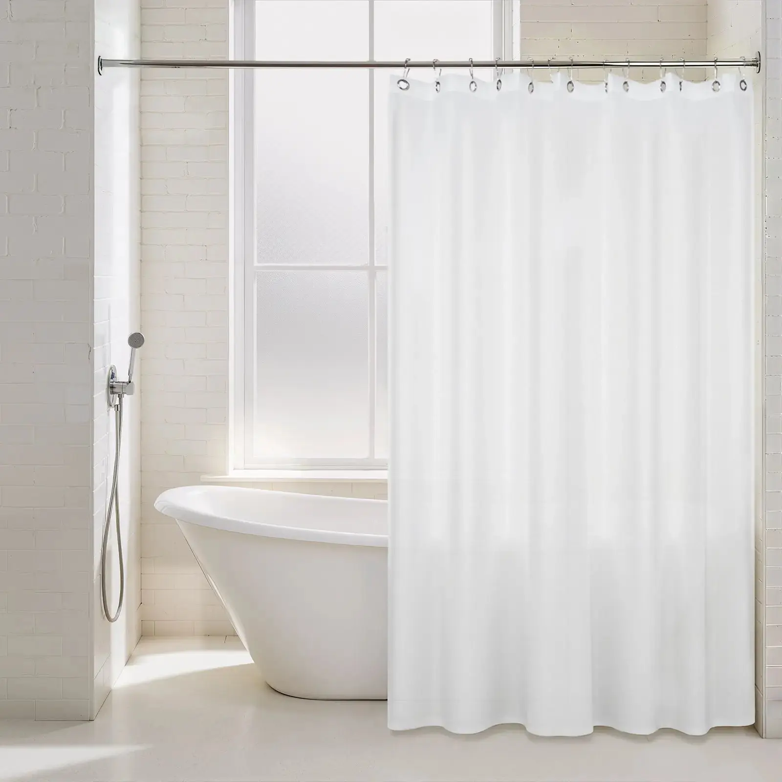 Sally Waterproof Shower Curtain Liner