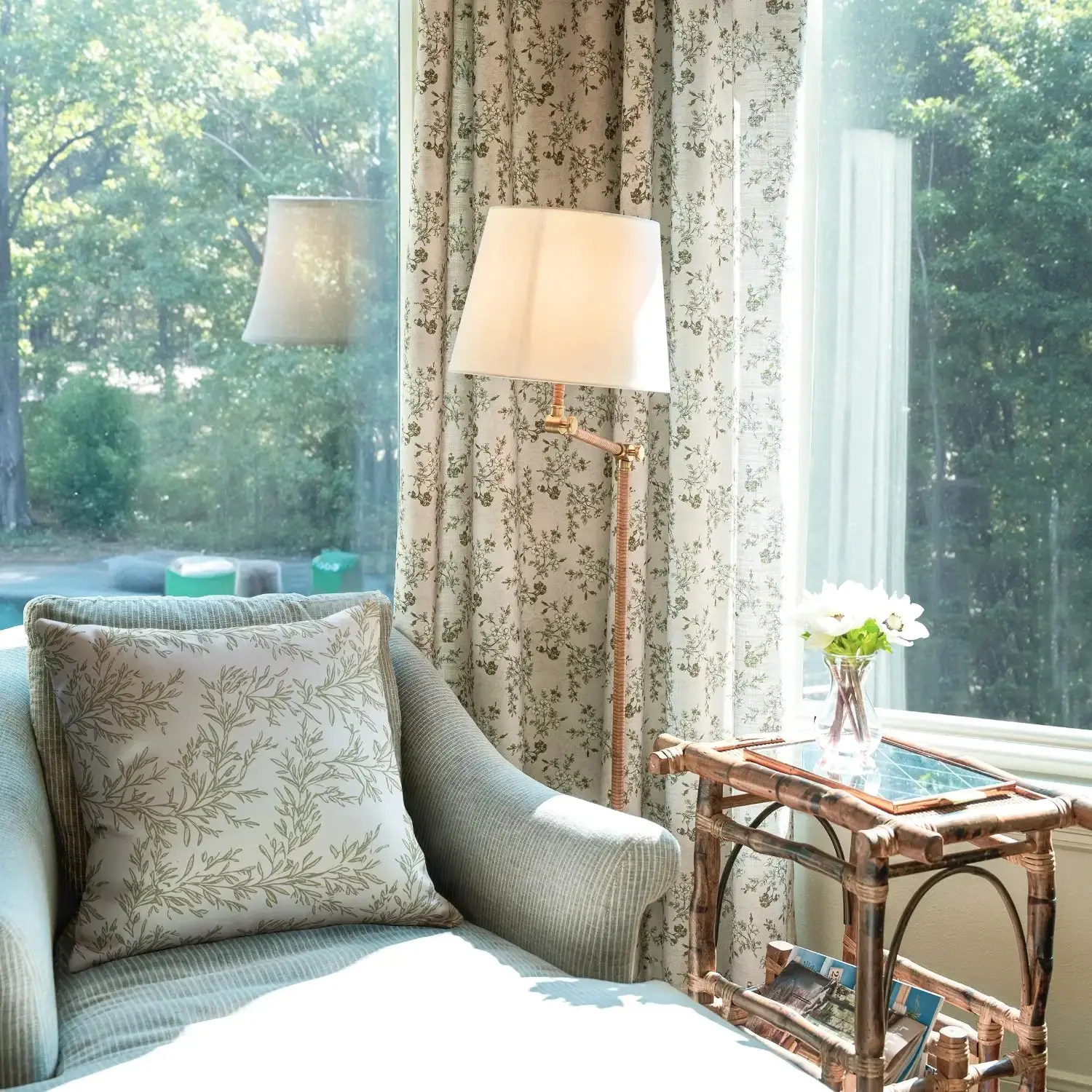 Sara Le Print Linen Pillow Cover - Image 58