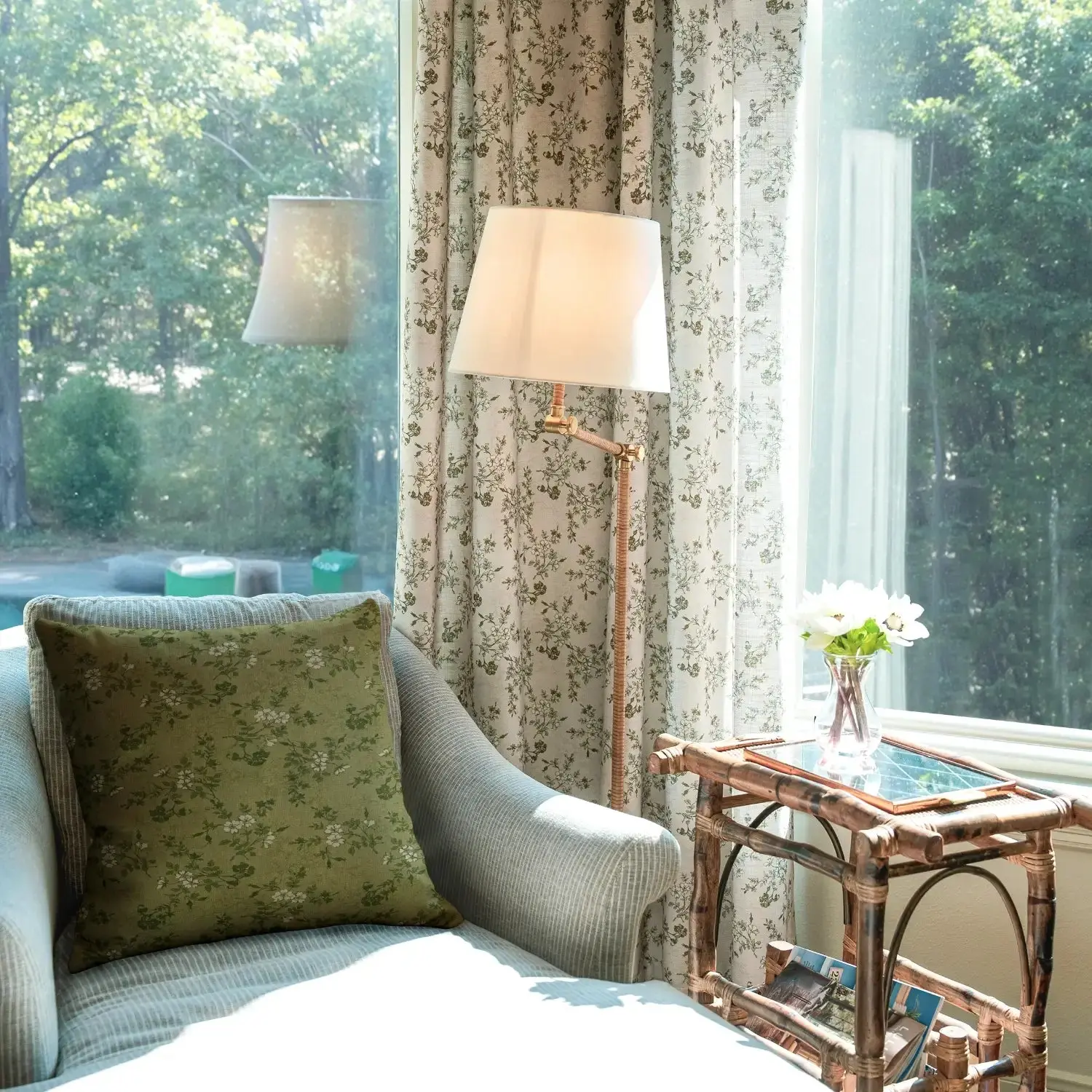 Sara Le Print Linen Pillow Cover - Image 60