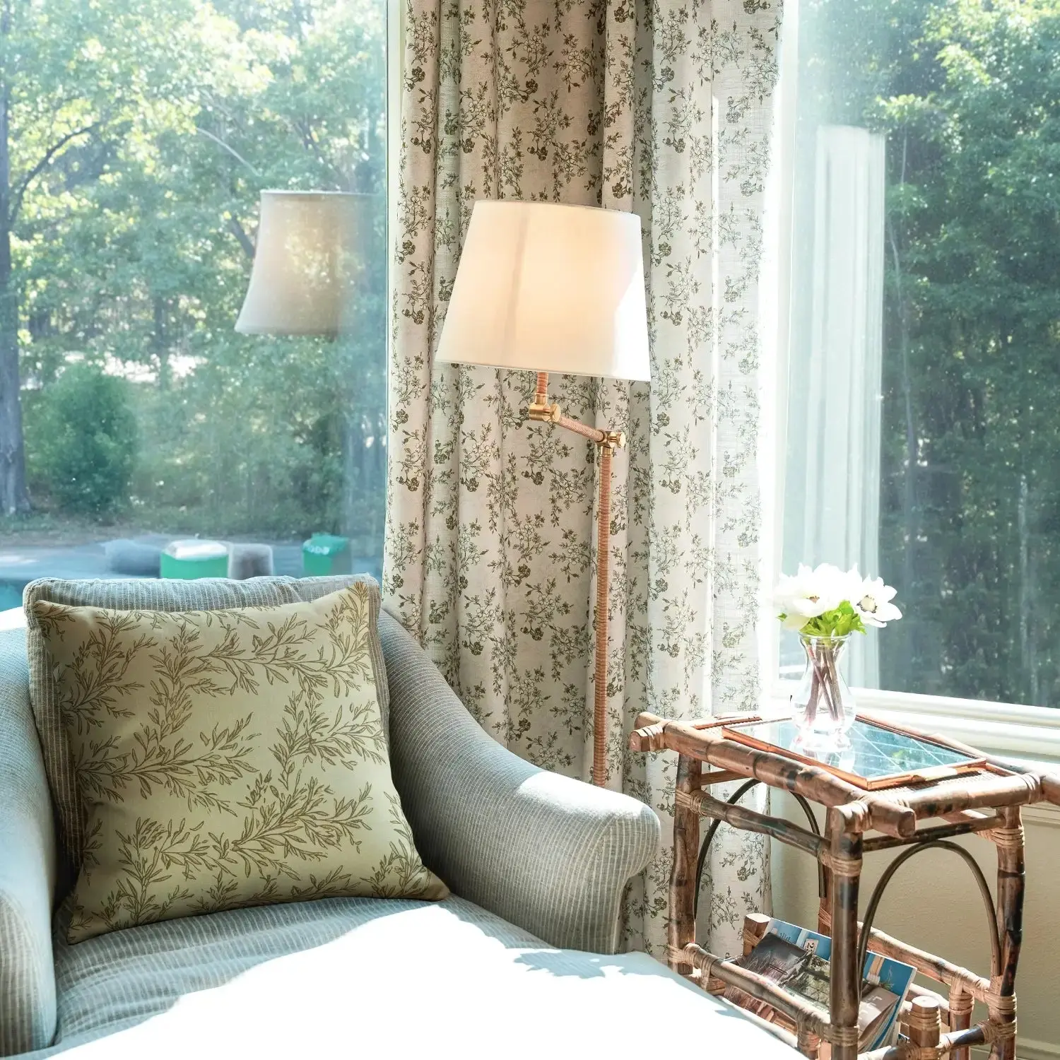 Sara Le Print Linen Pillow Cover - Image 70