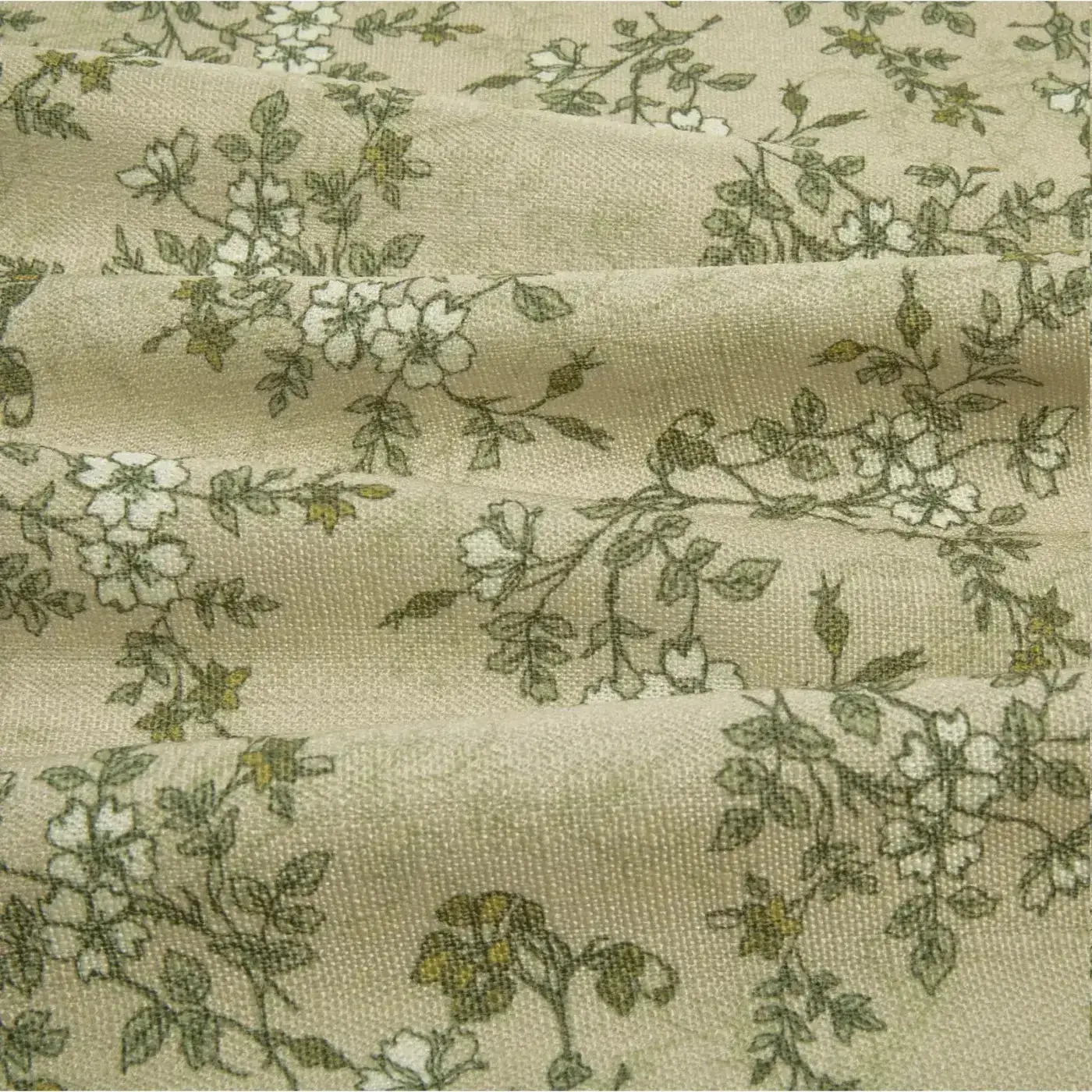 Sara Le Print Linen Unlined Drapery Pleated - Image 21