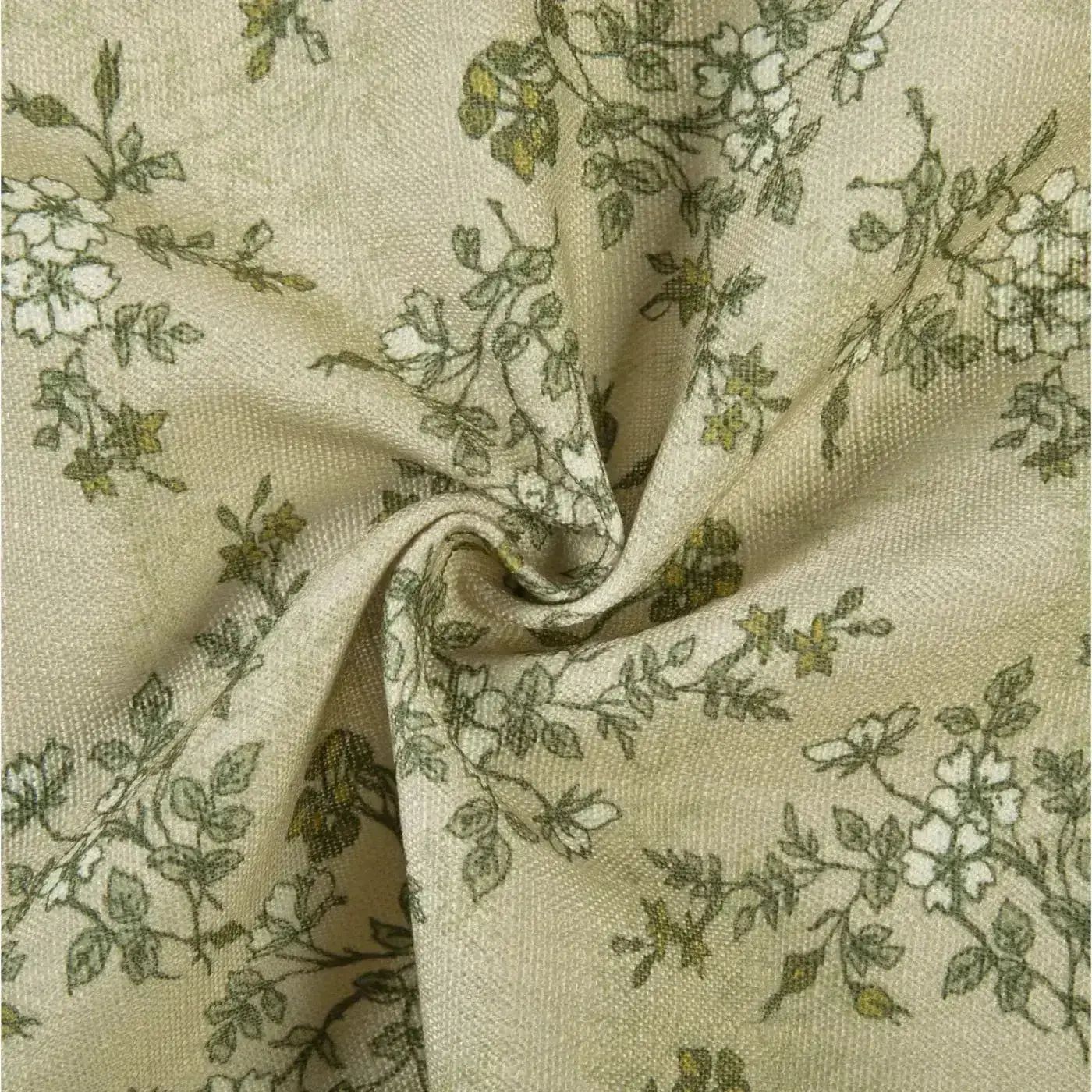 Sara Le Print Linen Unlined Drapery Pleated - Image 23