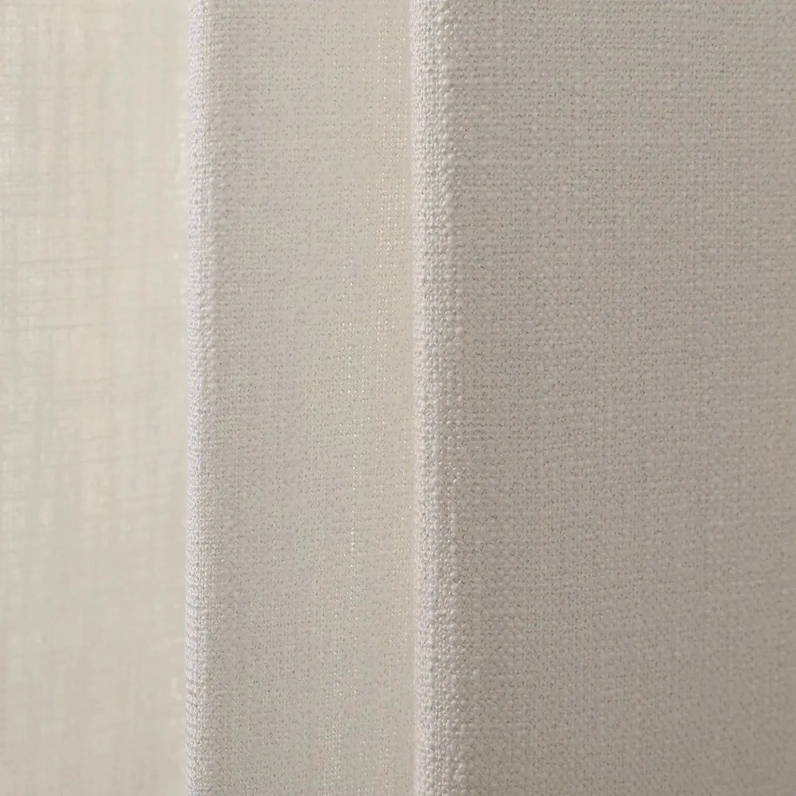 Sarai Textured Metallic Cotton Blend Curtain Pleated - Image 29