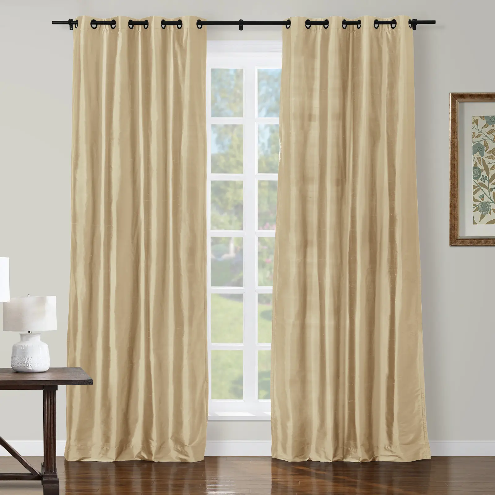 Selman Dupioni Silk Drapery Grommet - Image 25