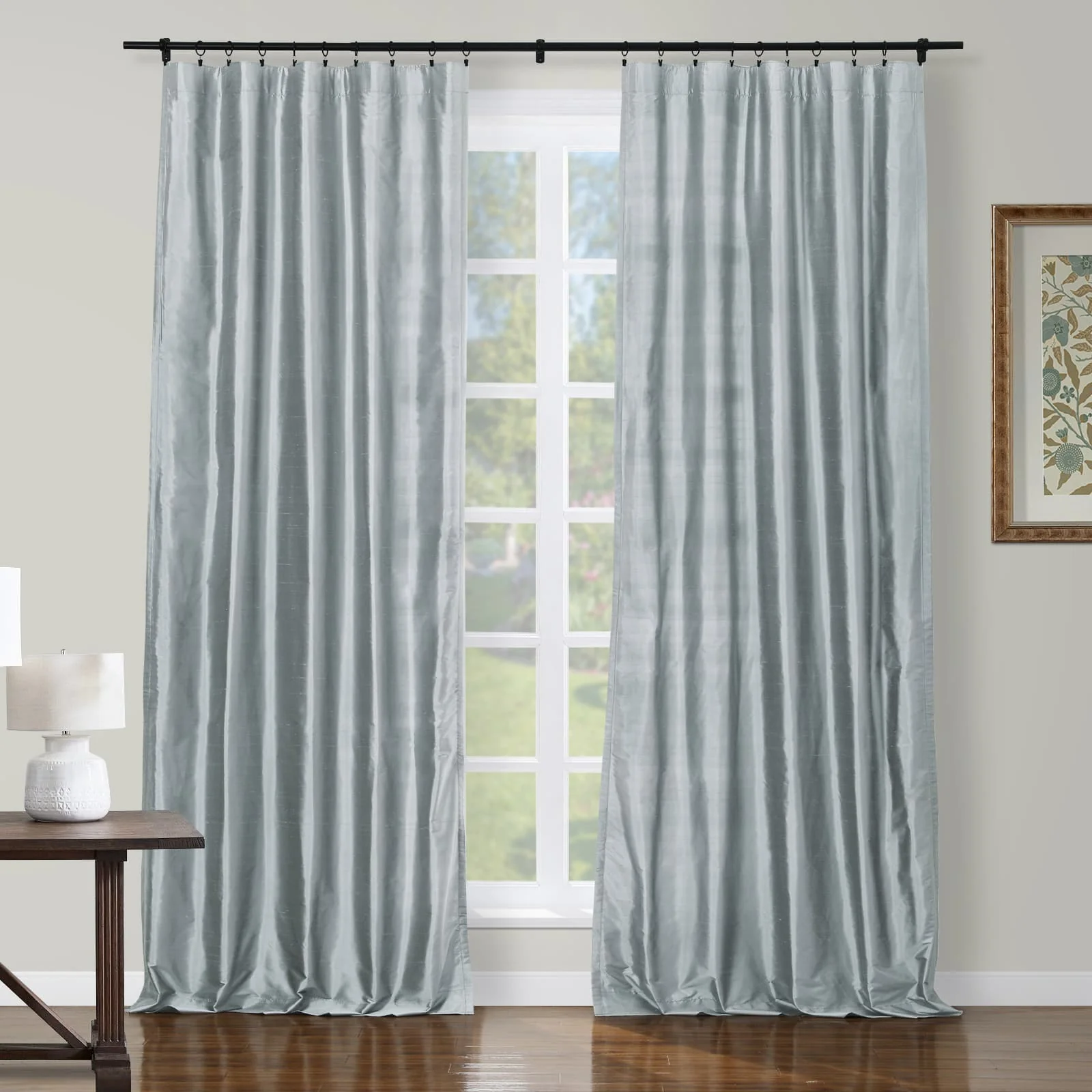 Selman Dupioni Silk Drapery Soft Top - Image 11