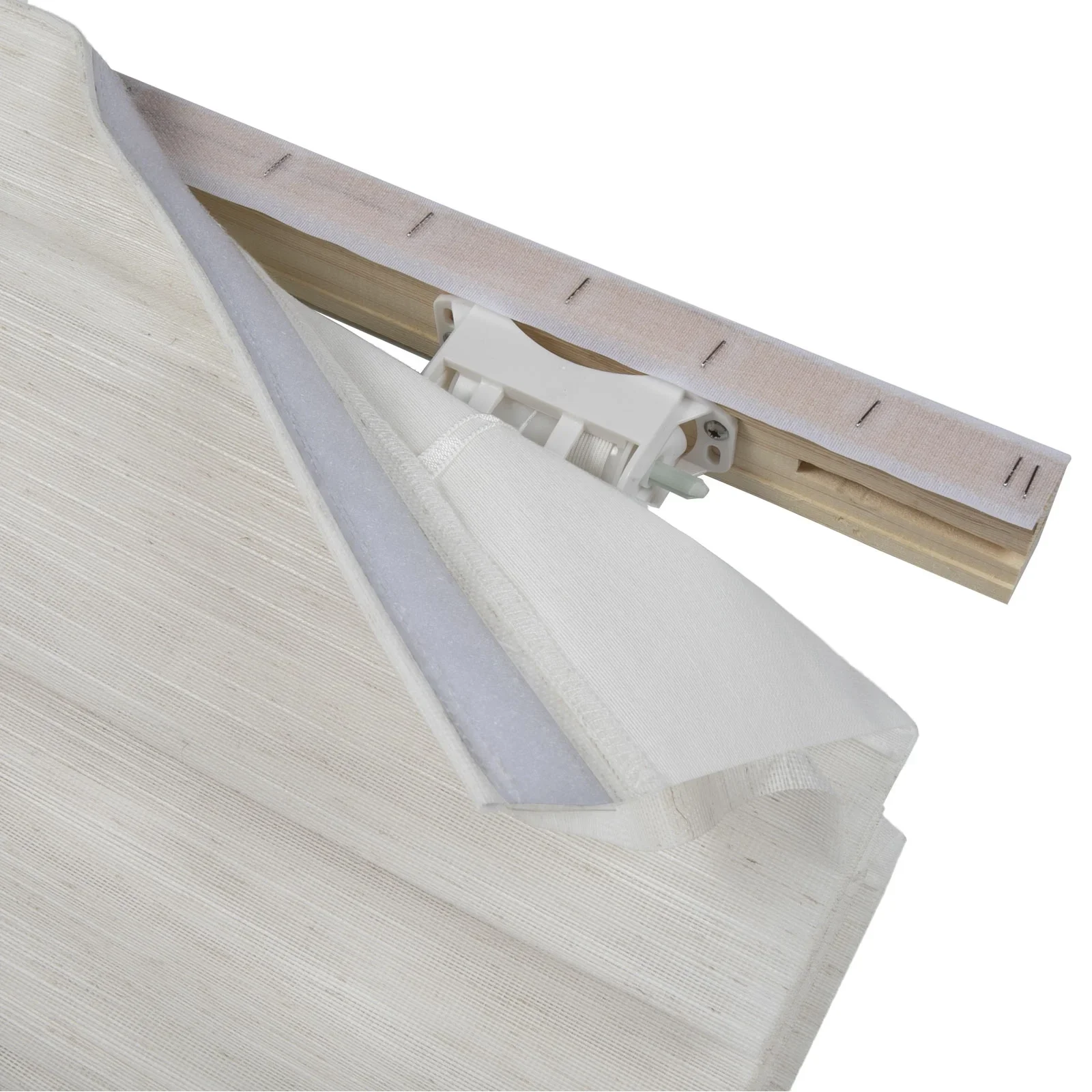 Soft Fold Sheer Roman Shades Cordless - Image 7