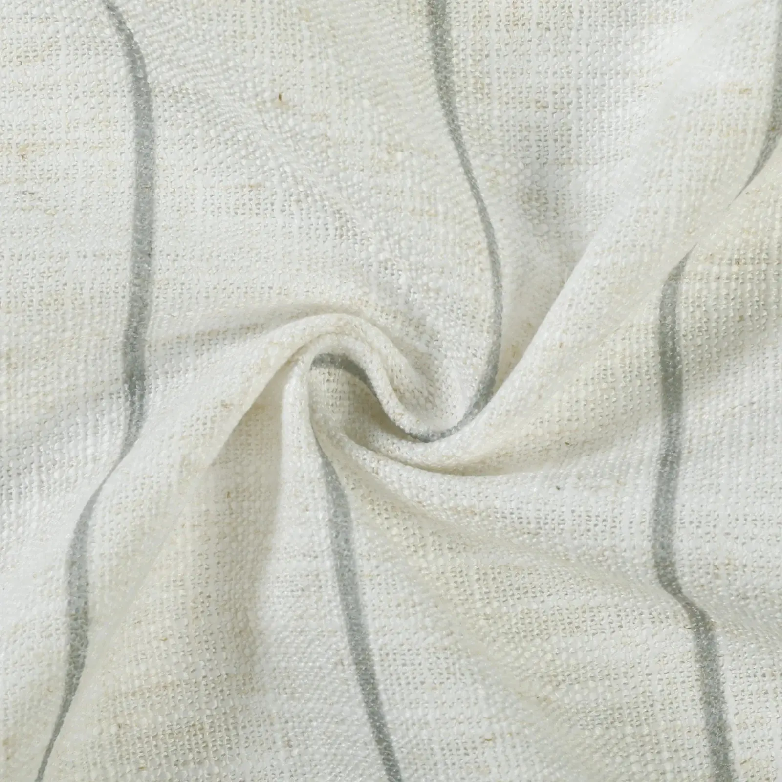Stefana Silber Print Linen Blend Curtain Drapery Pleated - Image 147