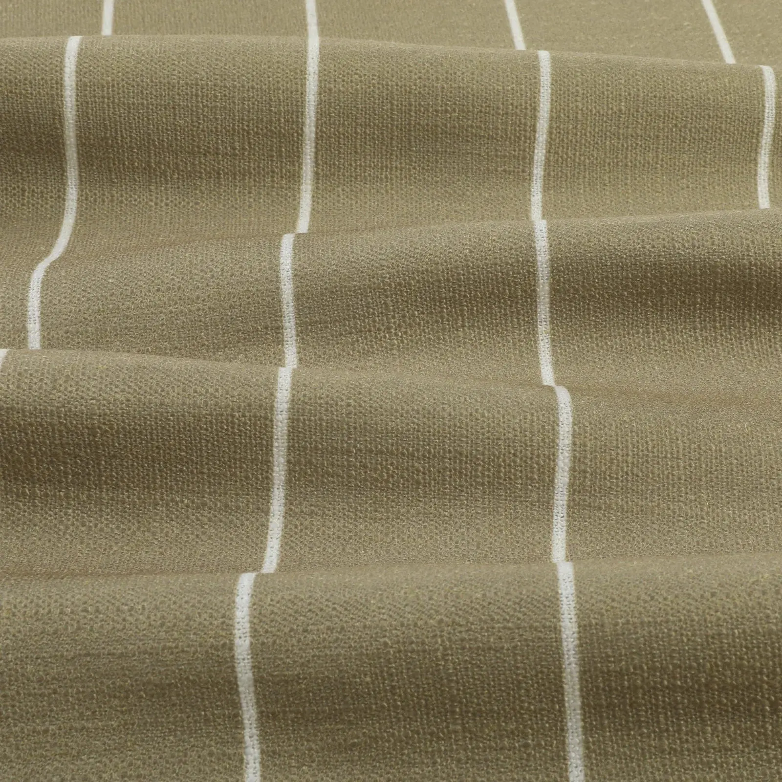 Stefana Silber Print Linen Blend Curtain Drapery Pleated - Image 151