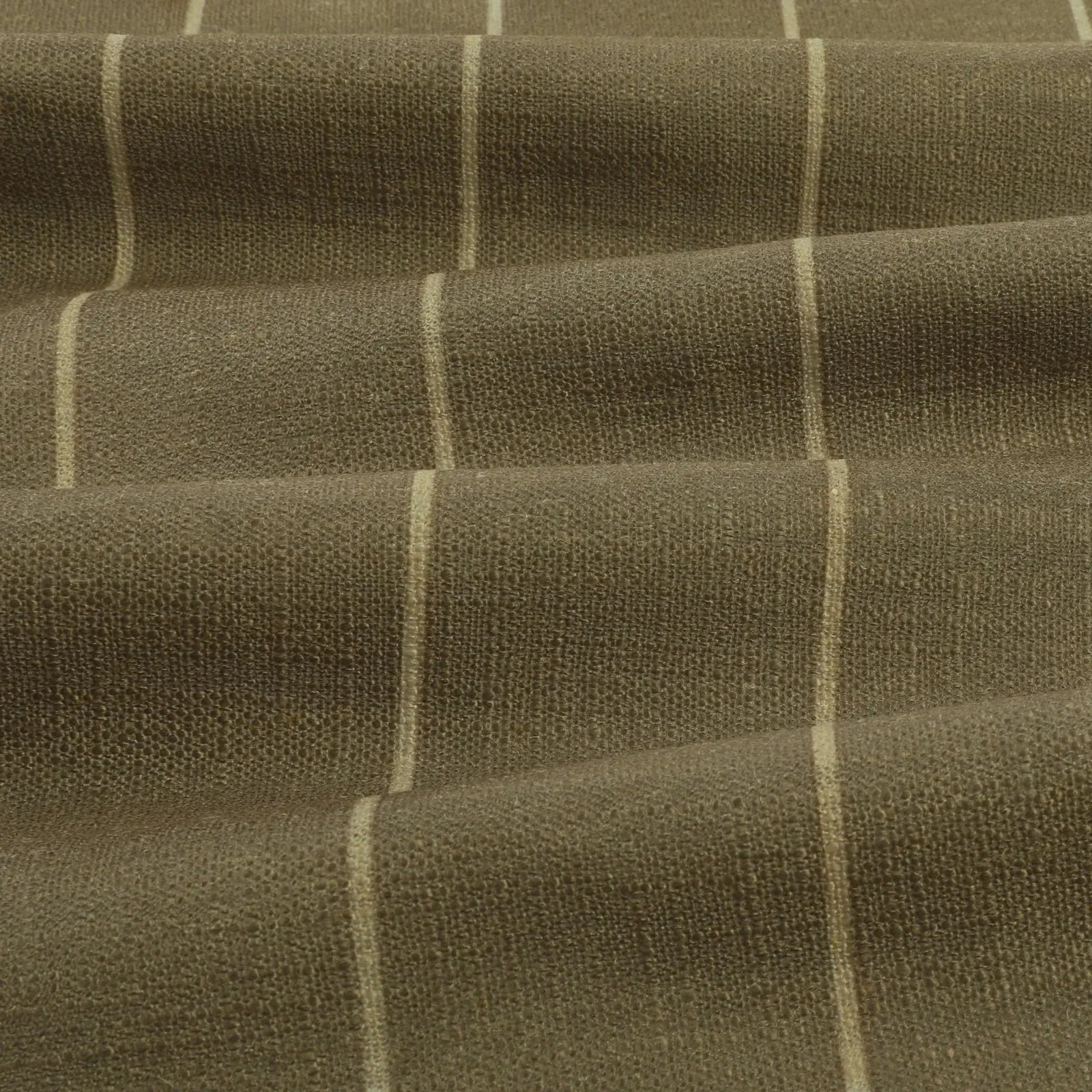 Stefana Silber Print Linen Blend Curtain Drapery Pleated - Image 154