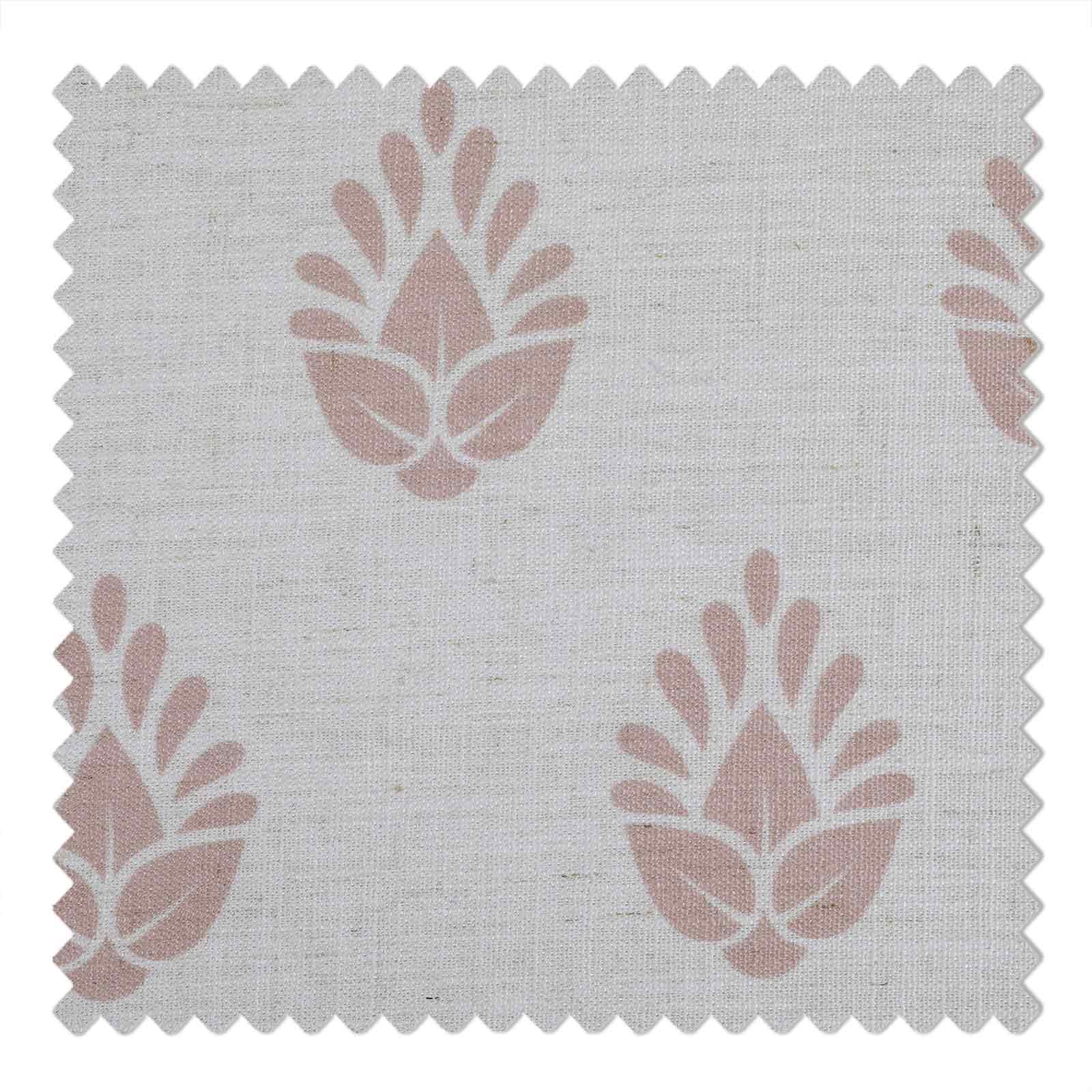 Stefana Silber Print Linen Curtain Drapery Grommet - Image 6