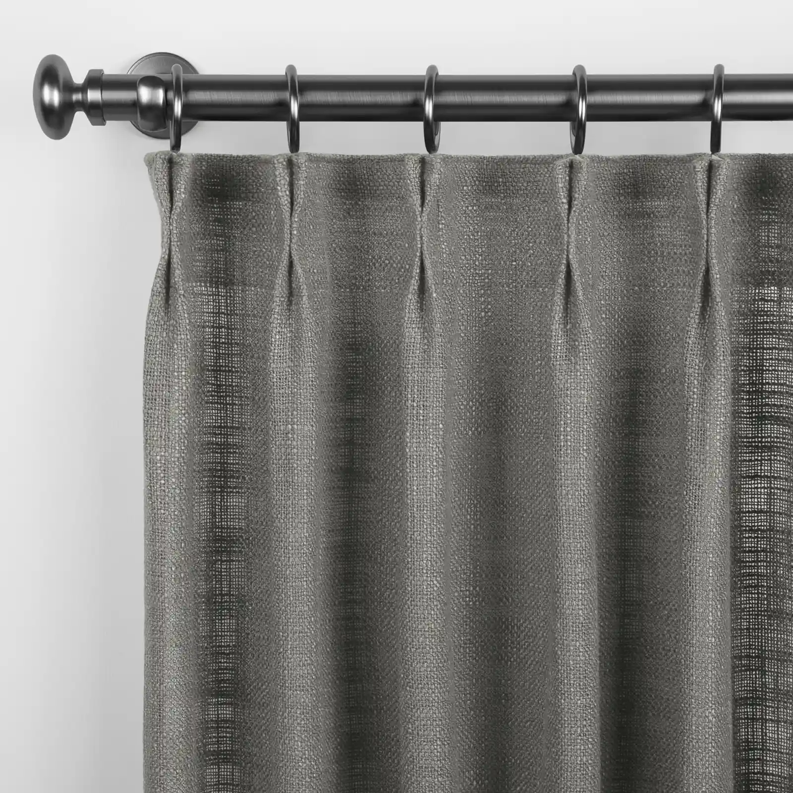 Stella Open Weave Semi Sheer Curtain Pleated - Image 12
