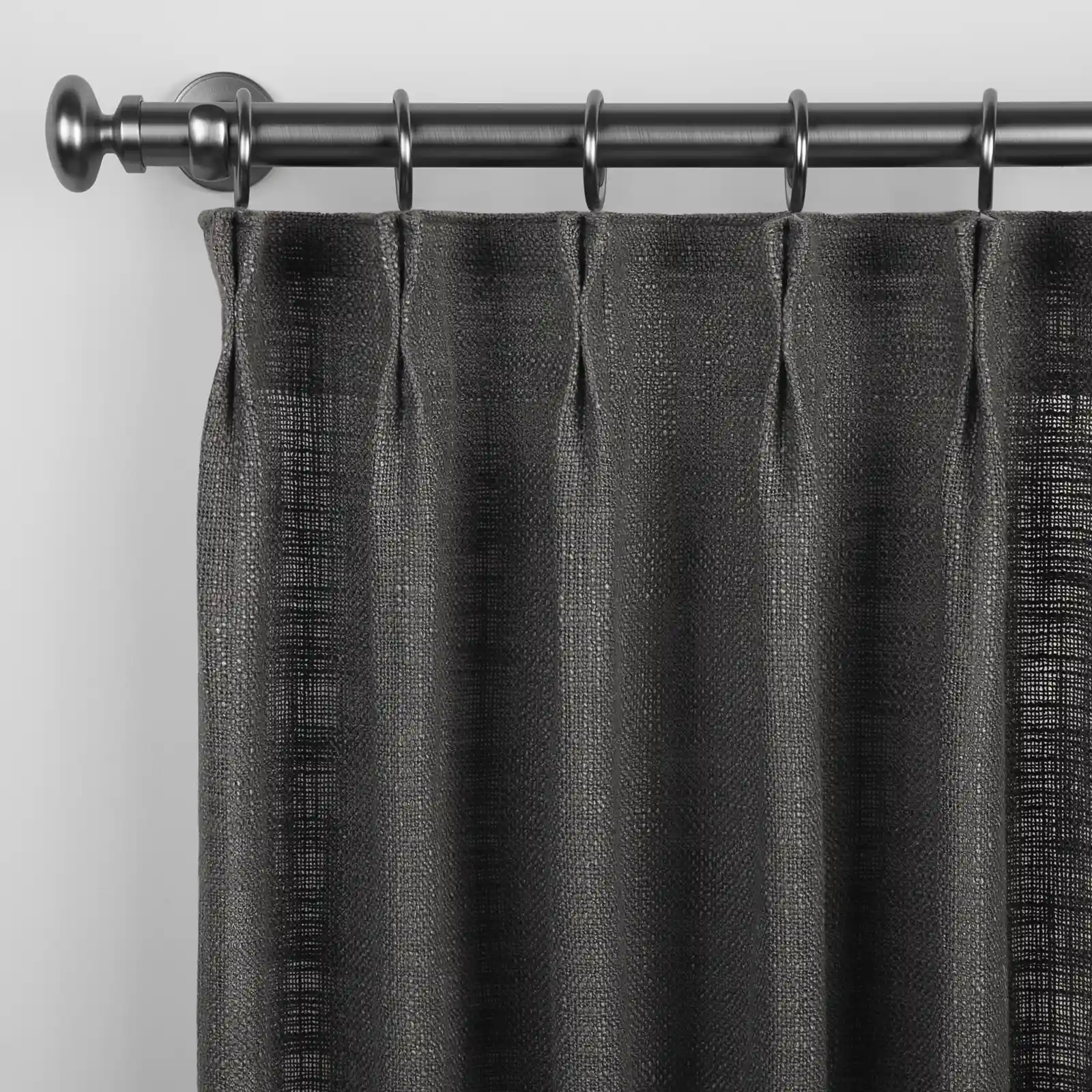 Stella Open Weave Semi Sheer Curtain Pleated - Image 16
