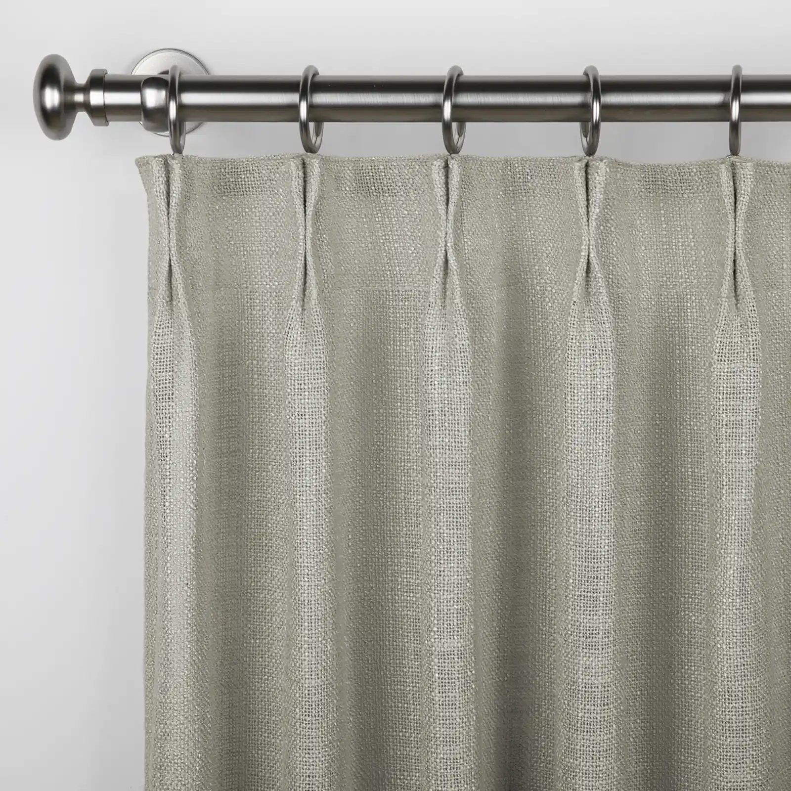 Stella Open Weave Semi Sheer Curtain Pleated - Image 20