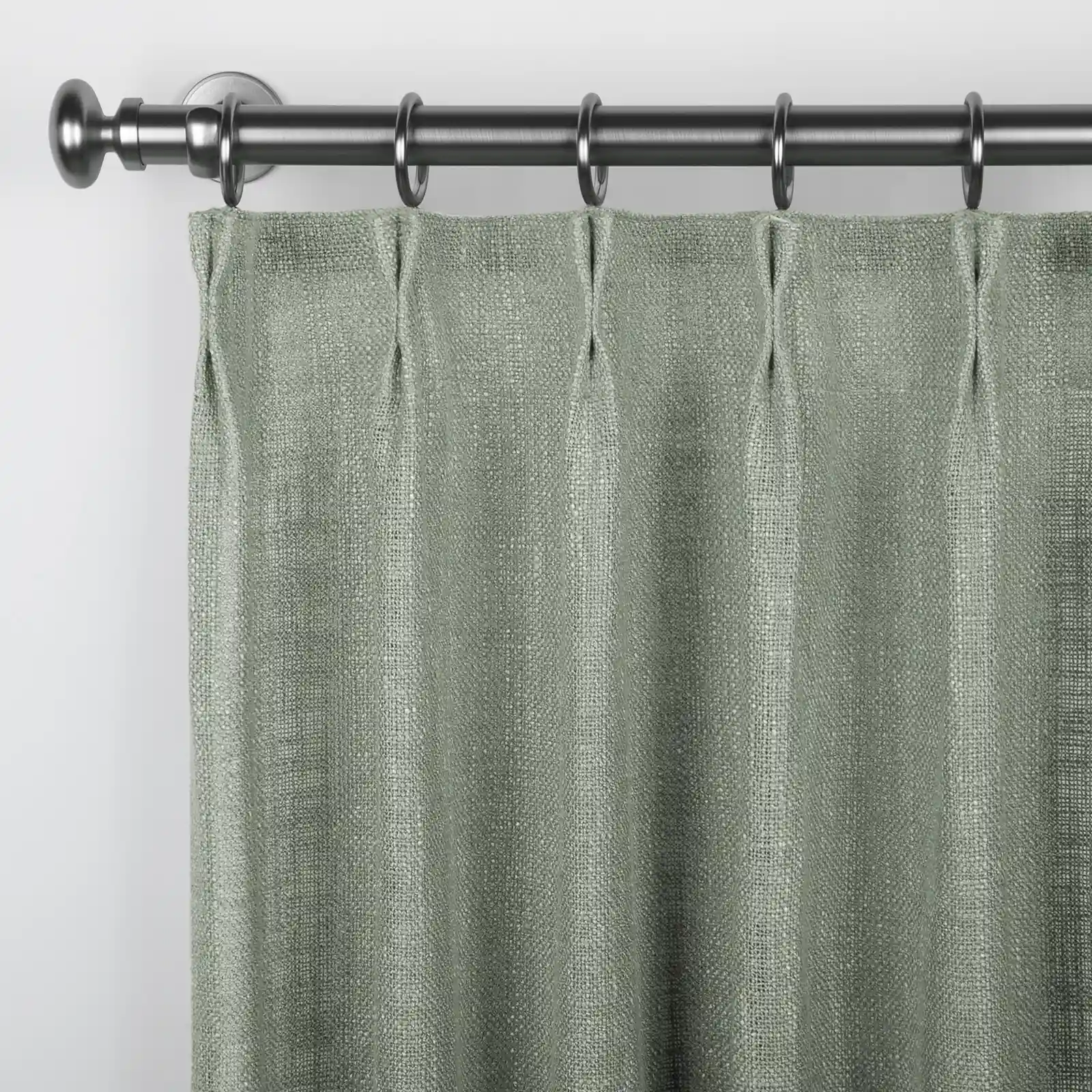 Stella Open Weave Semi Sheer Curtain Pleated - Image 24