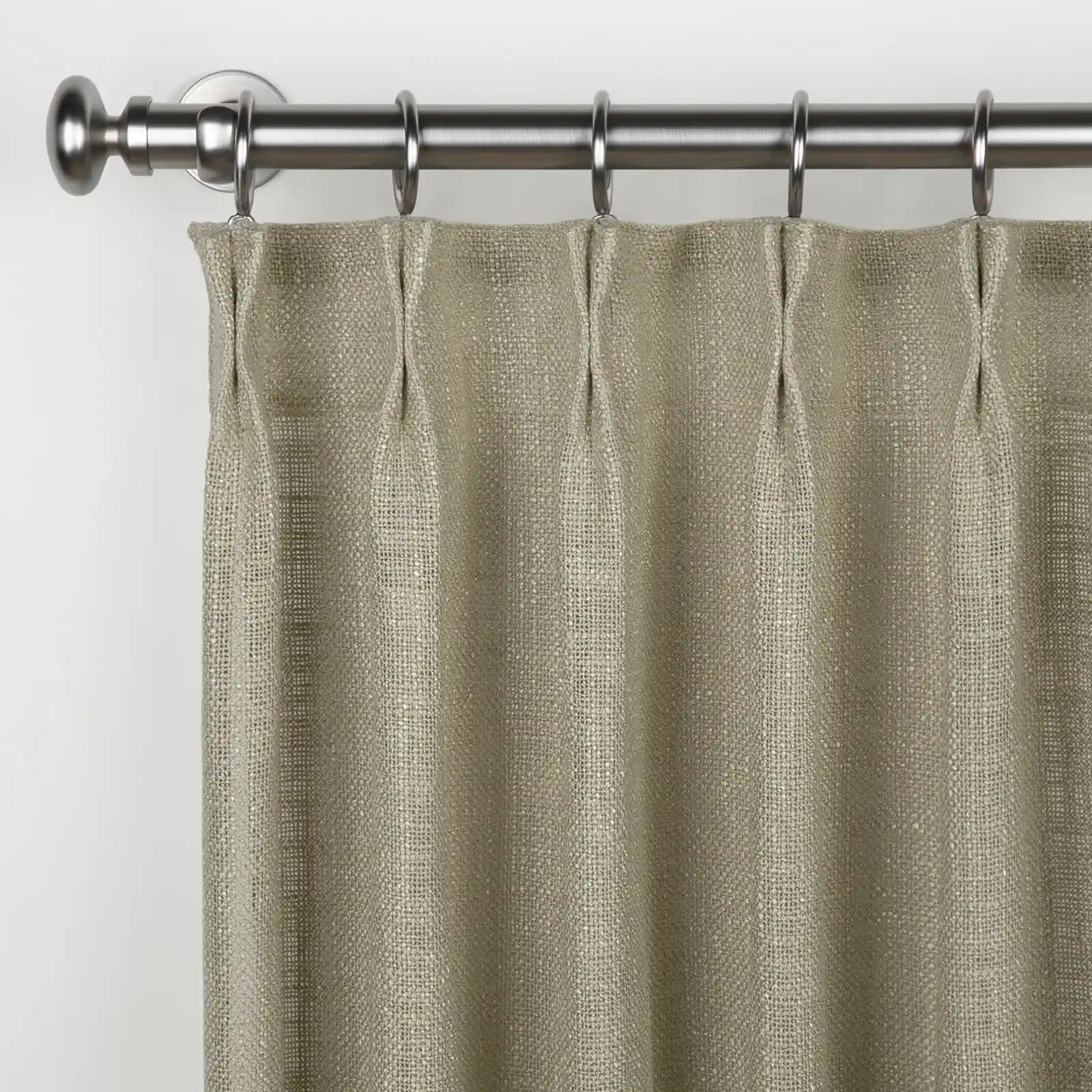 Stella Open Weave Semi Sheer Curtain Pleated - Image 33